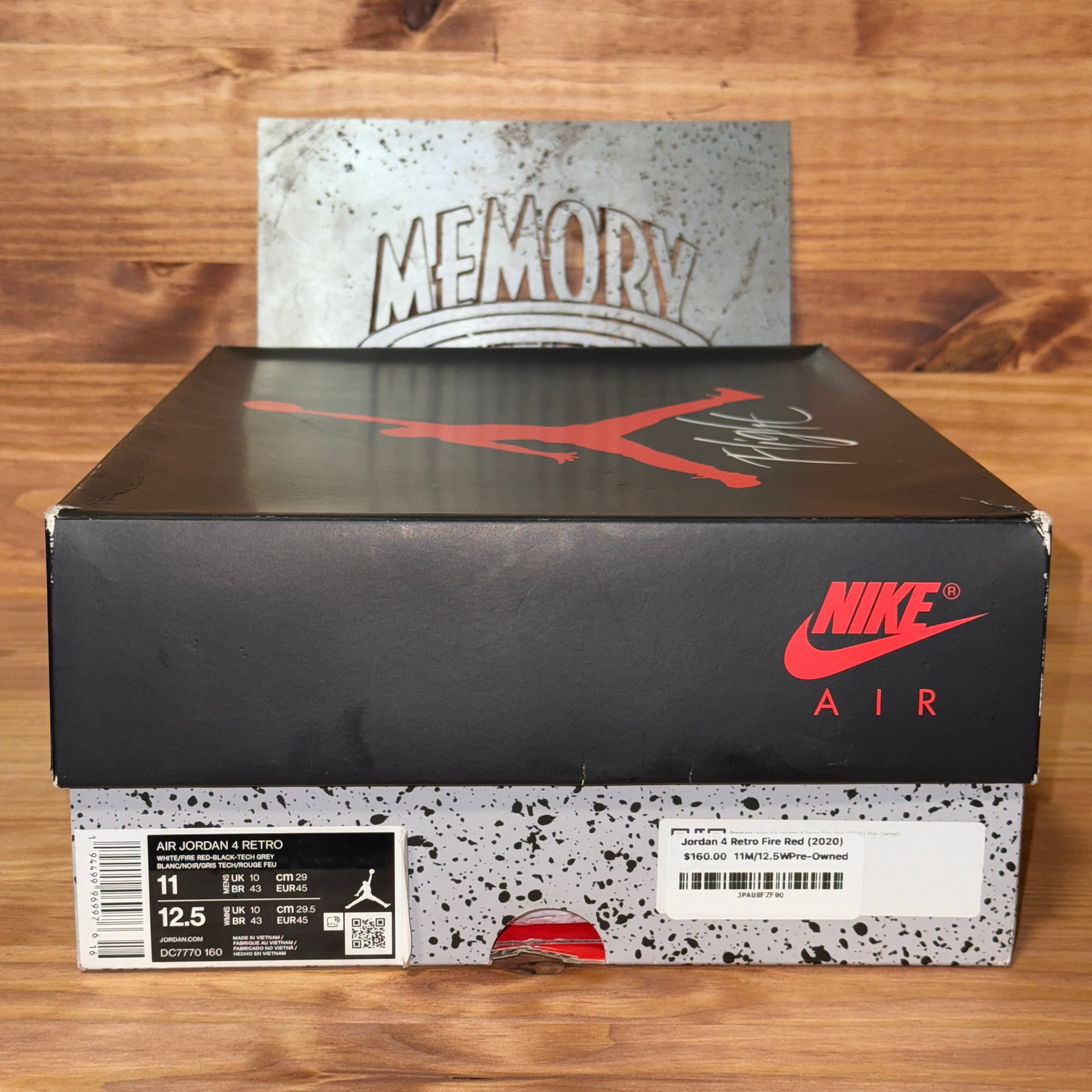 Jordan 4 Retro Fire Red (2020)