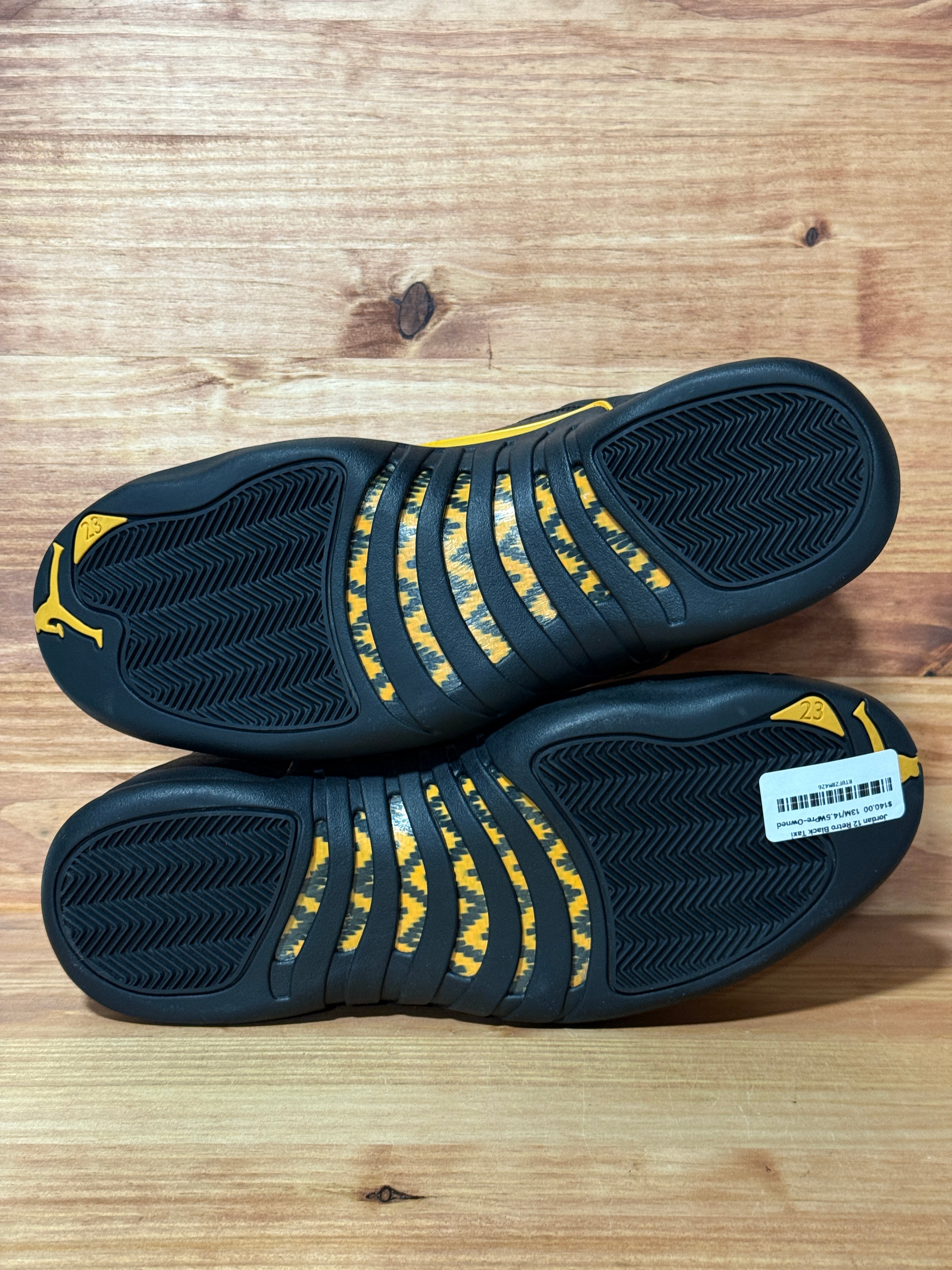 Jordan 12 Retro Black Taxi