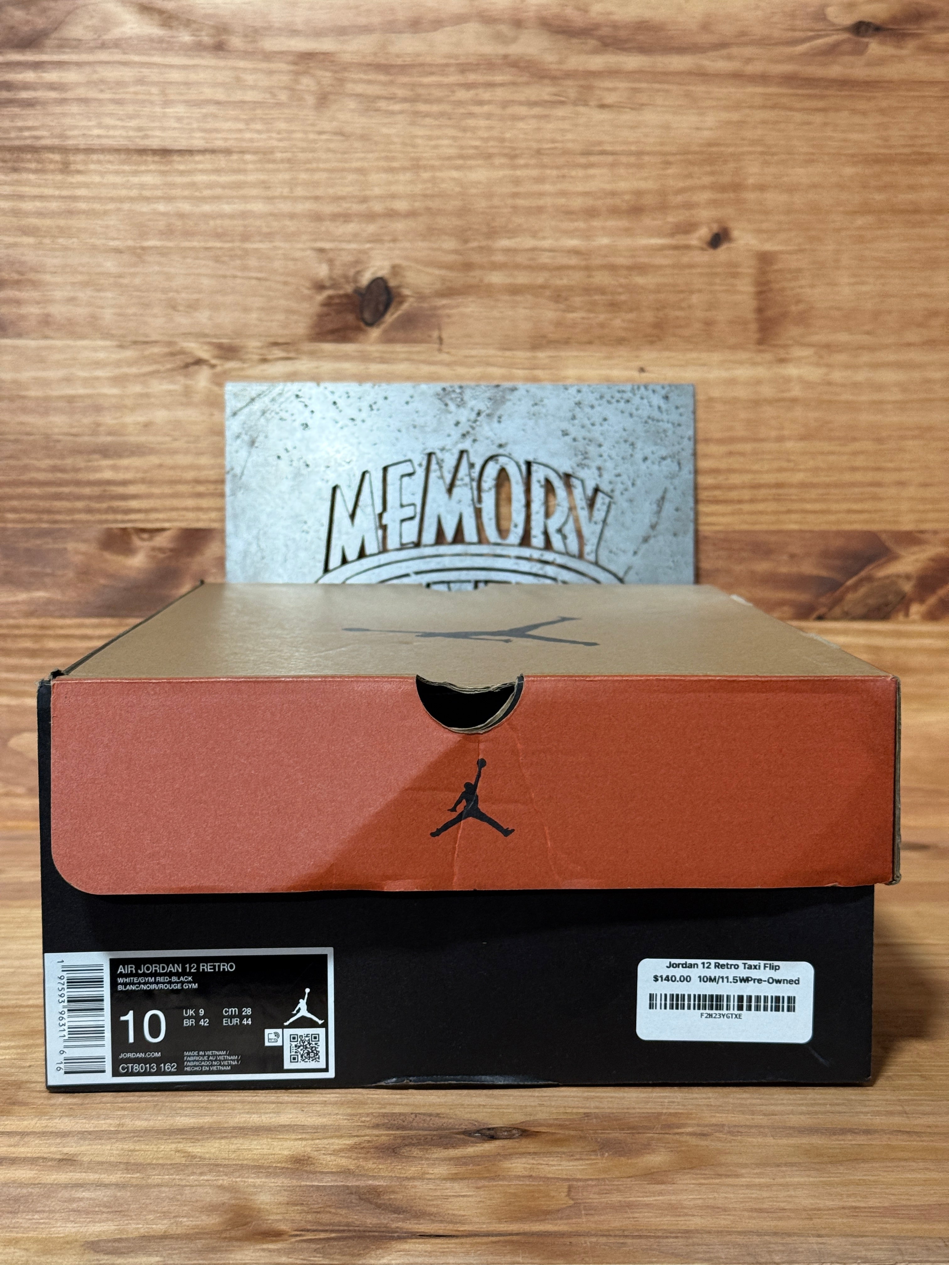 Jordan 12 Retro Taxi Flip