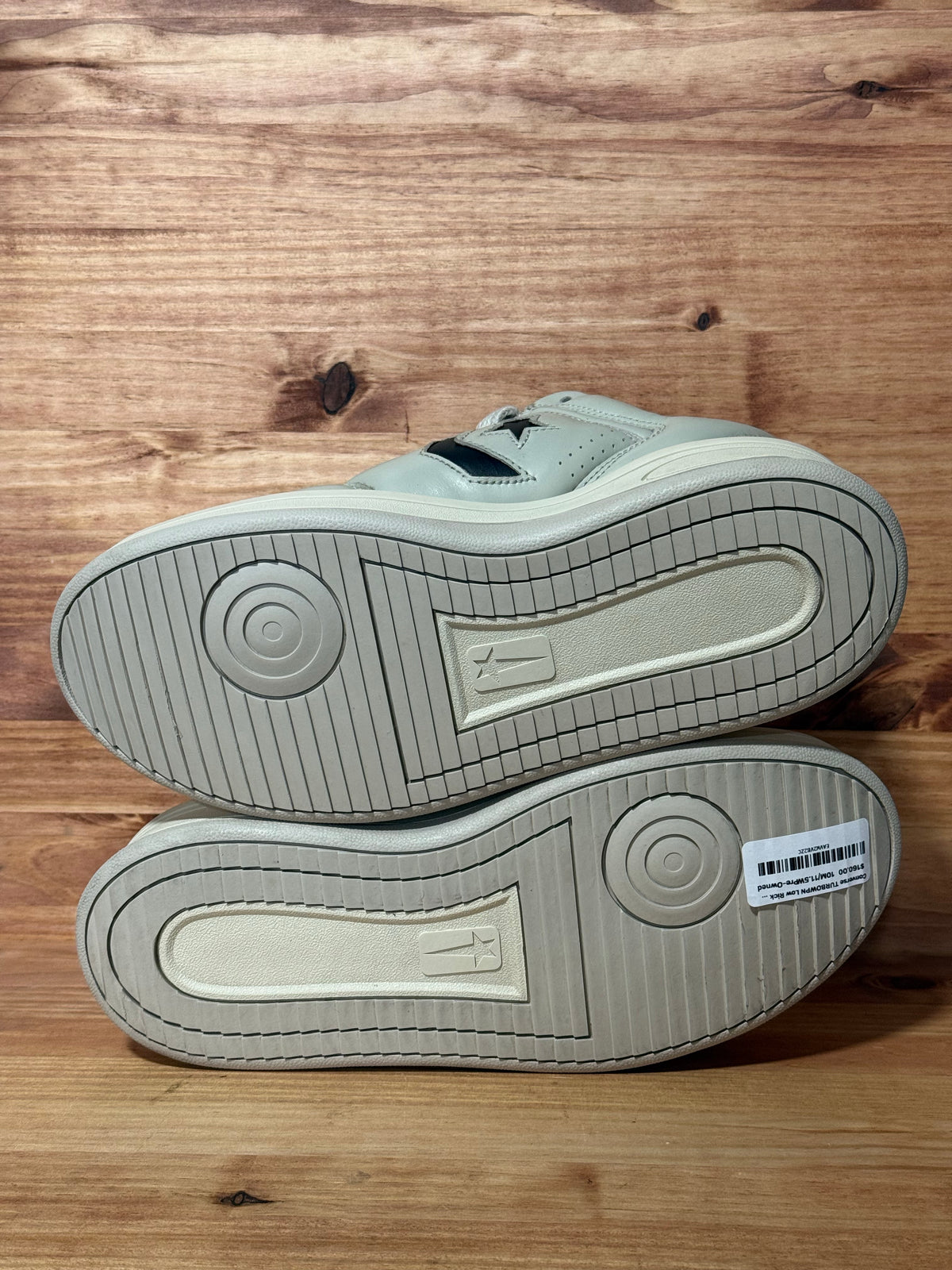 Converse TURBOWPN Low Rick Owens DRKSHDW Pelican