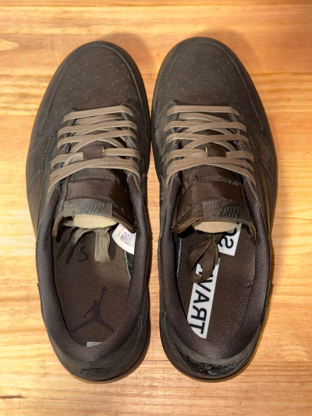 Jordan 1 Retro Low OG SP Travis Scott Velvet Brown - Size 12