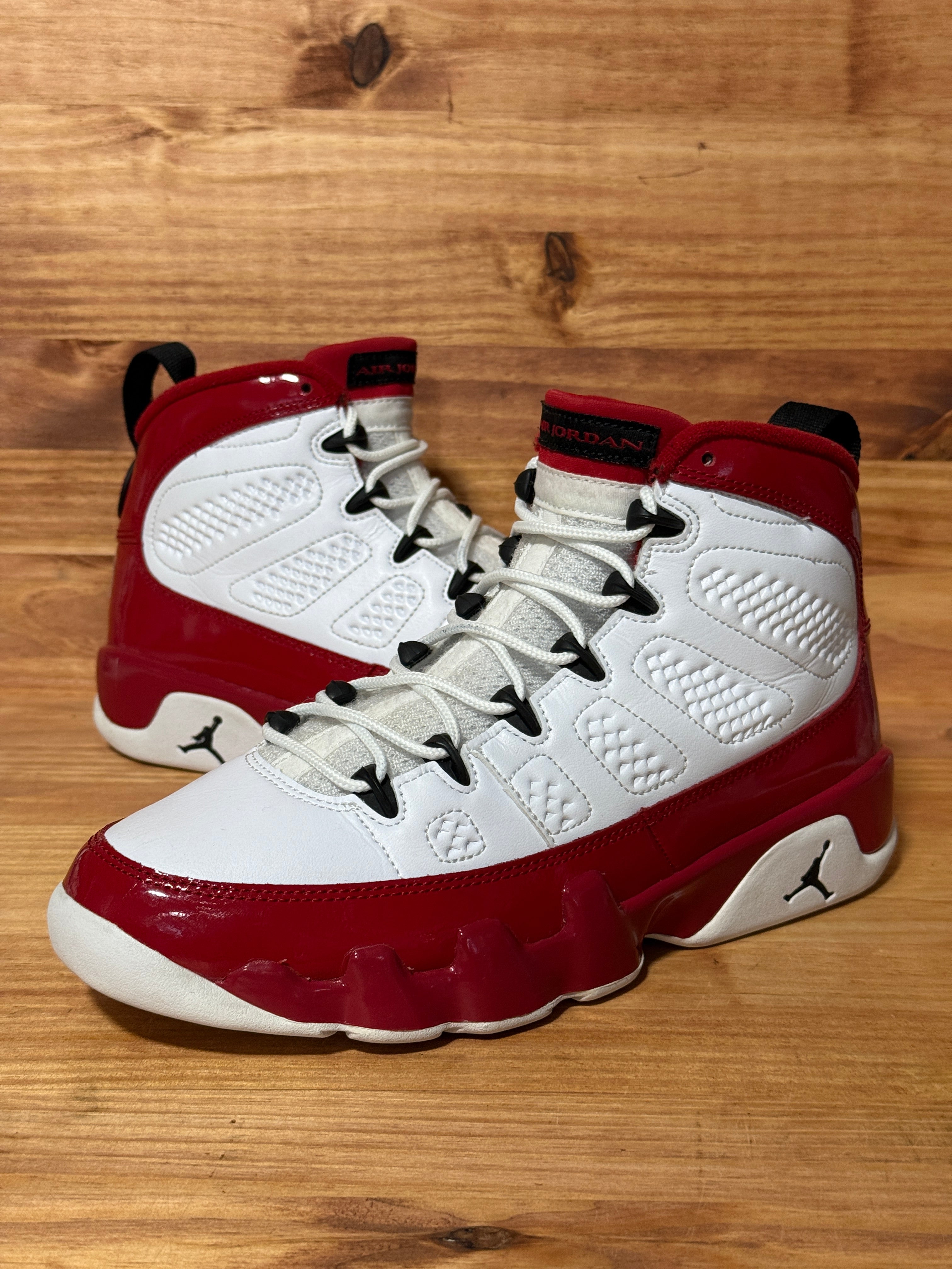 Jordan 9 Retro White Gym Red