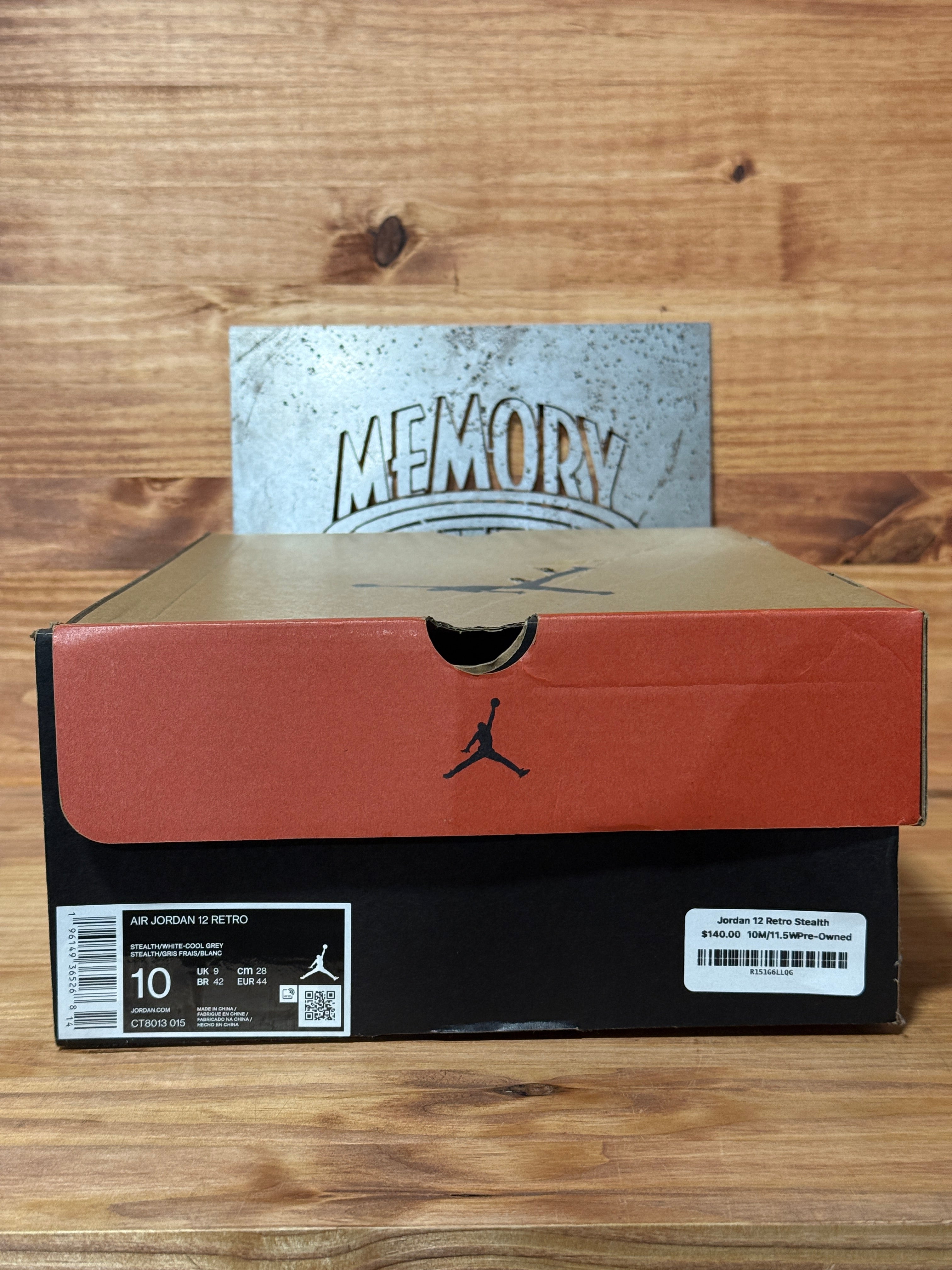 Jordan 12 Retro Stealth