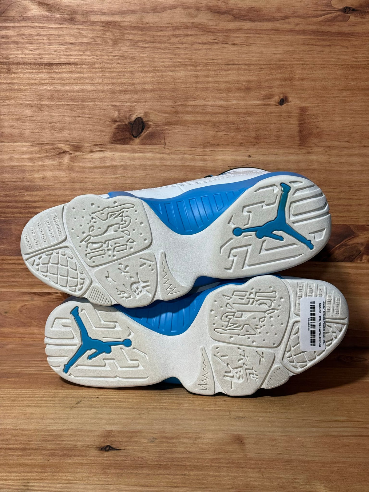 Jordan 9 Retro Powder Blue (2024) - Size 12