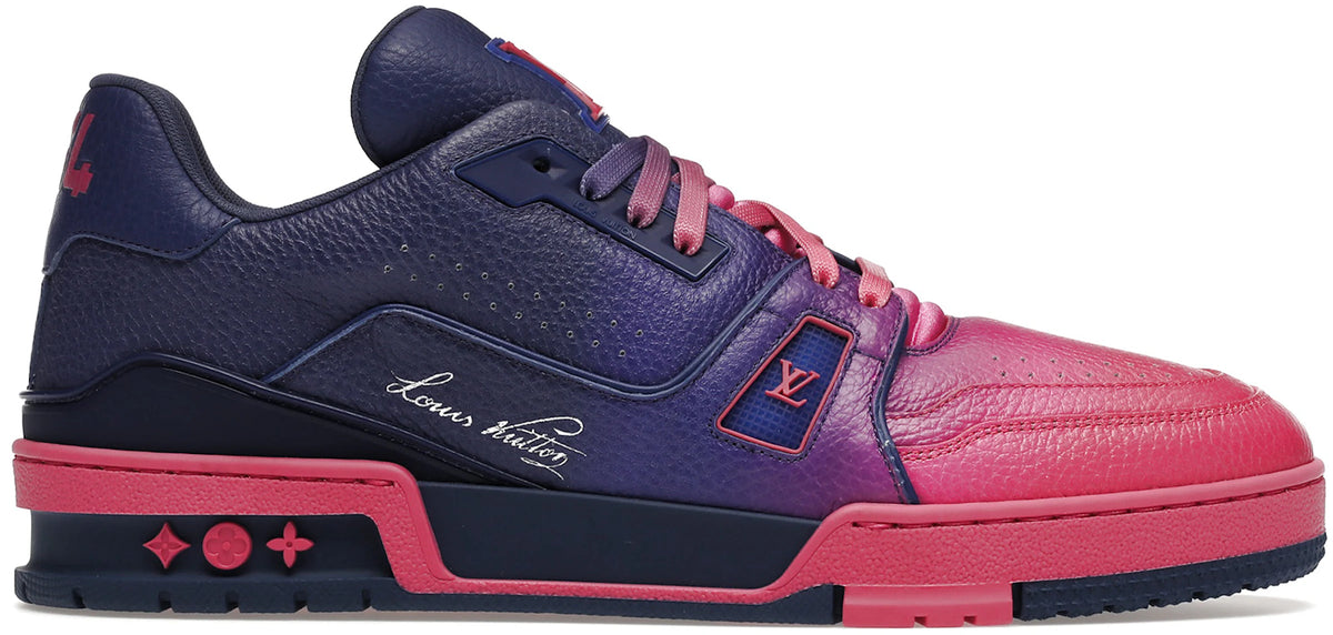Louis Vuitton Trainer Pink Ombre (Size LV 7.5) (No Box Label)