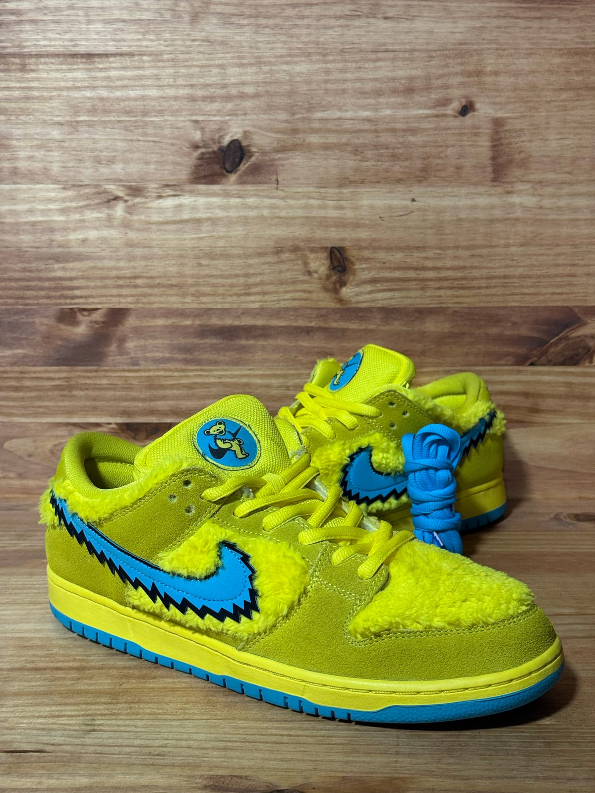Nike SB Dunk Low Grateful Dead Bears Opti Yellow