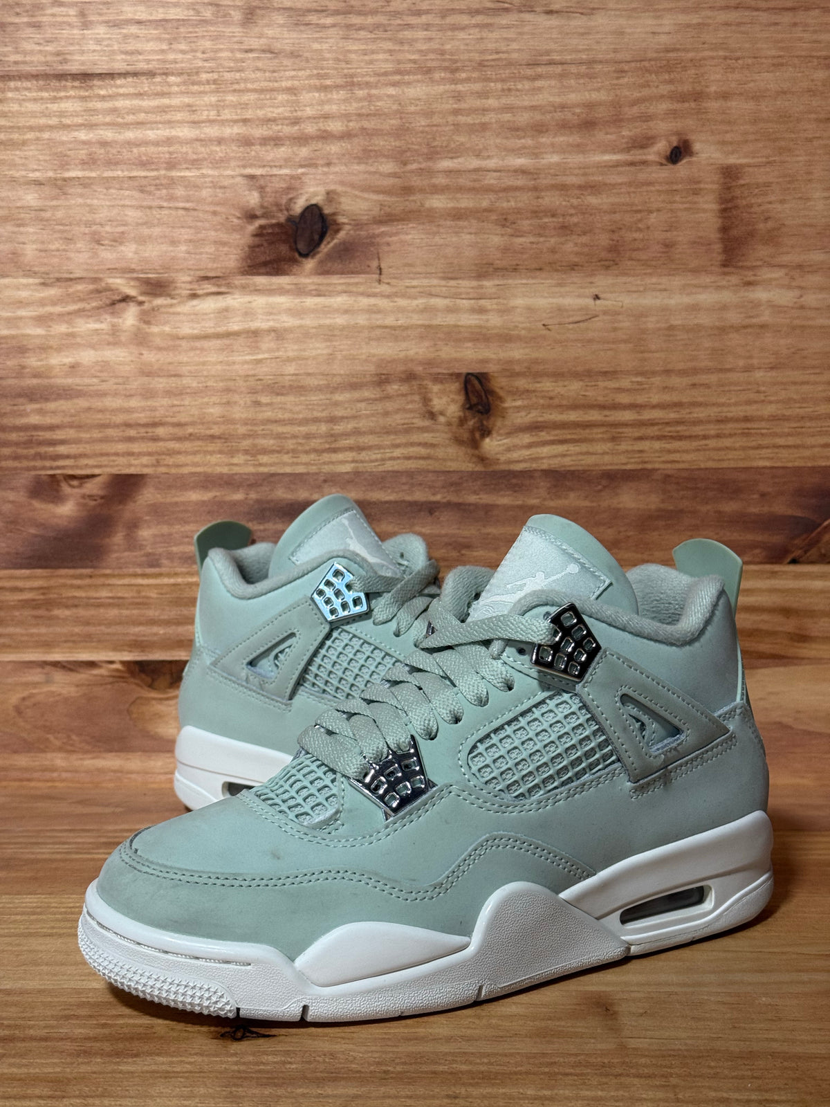 Jordan 4 Retro Seafoam Sail (Women's)