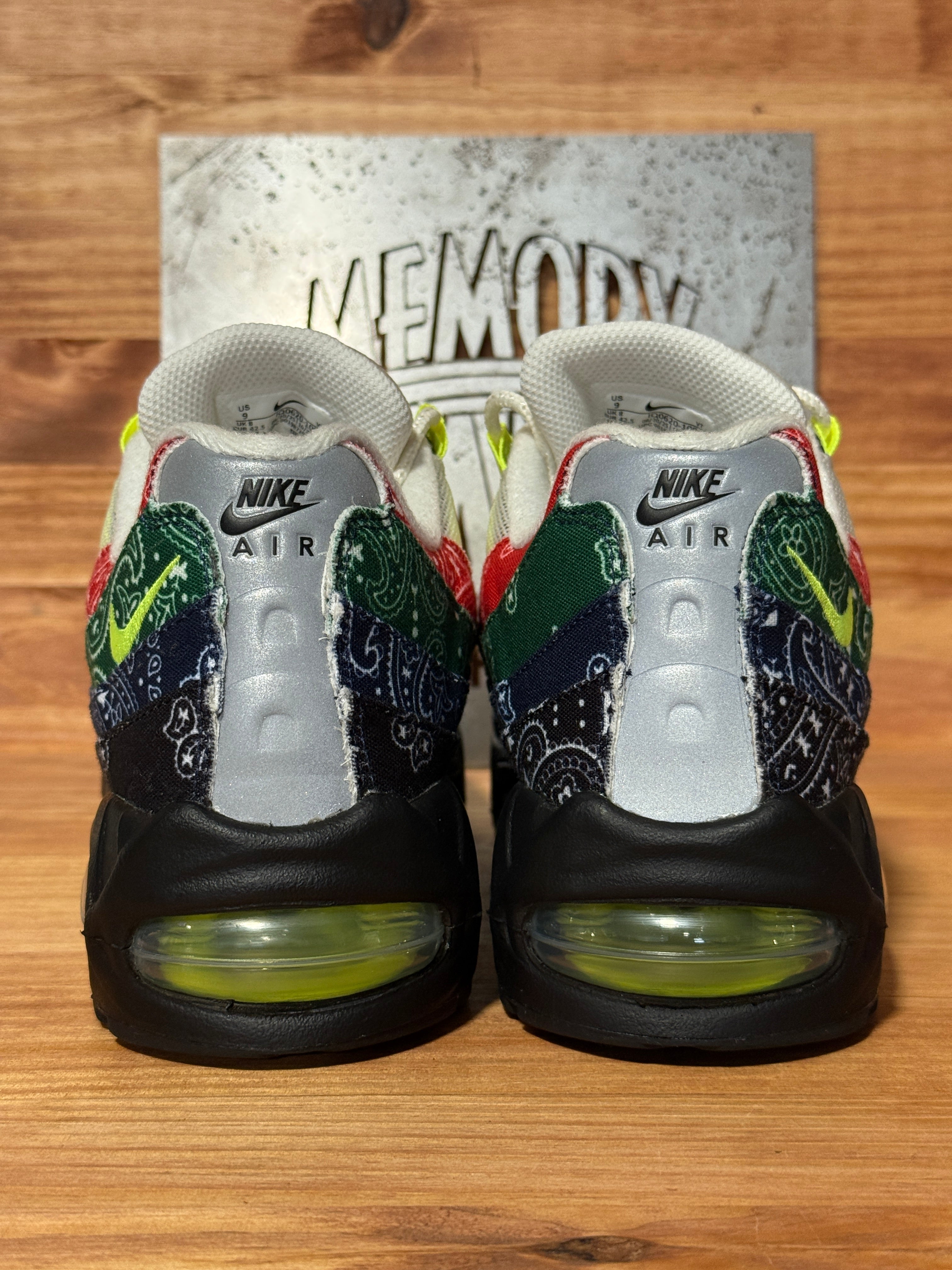 Nike Air Max 95 OG Big Bubble Neon Paisley Bandana