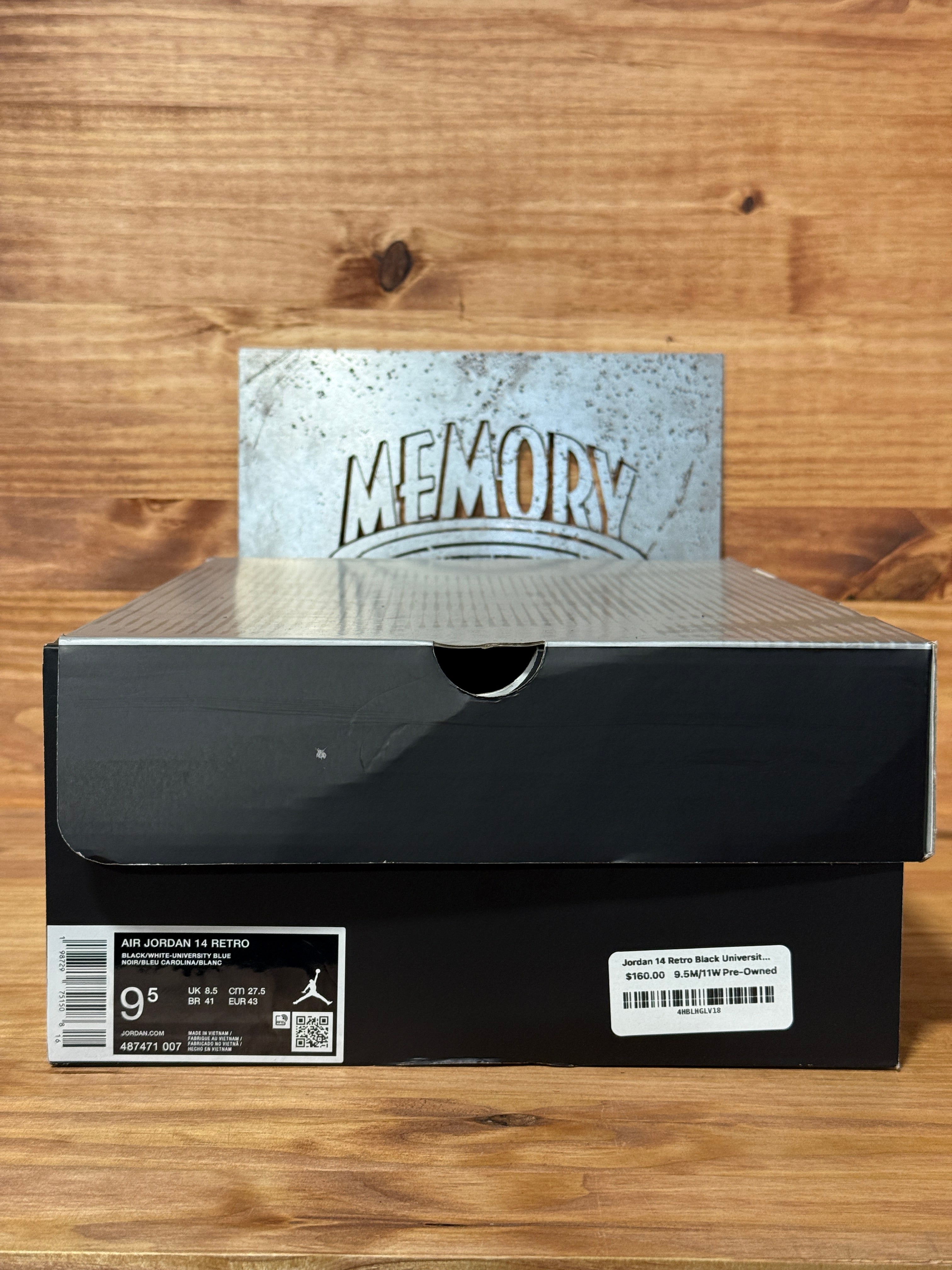 Jordan 14 Retro Black University Blue (2026)