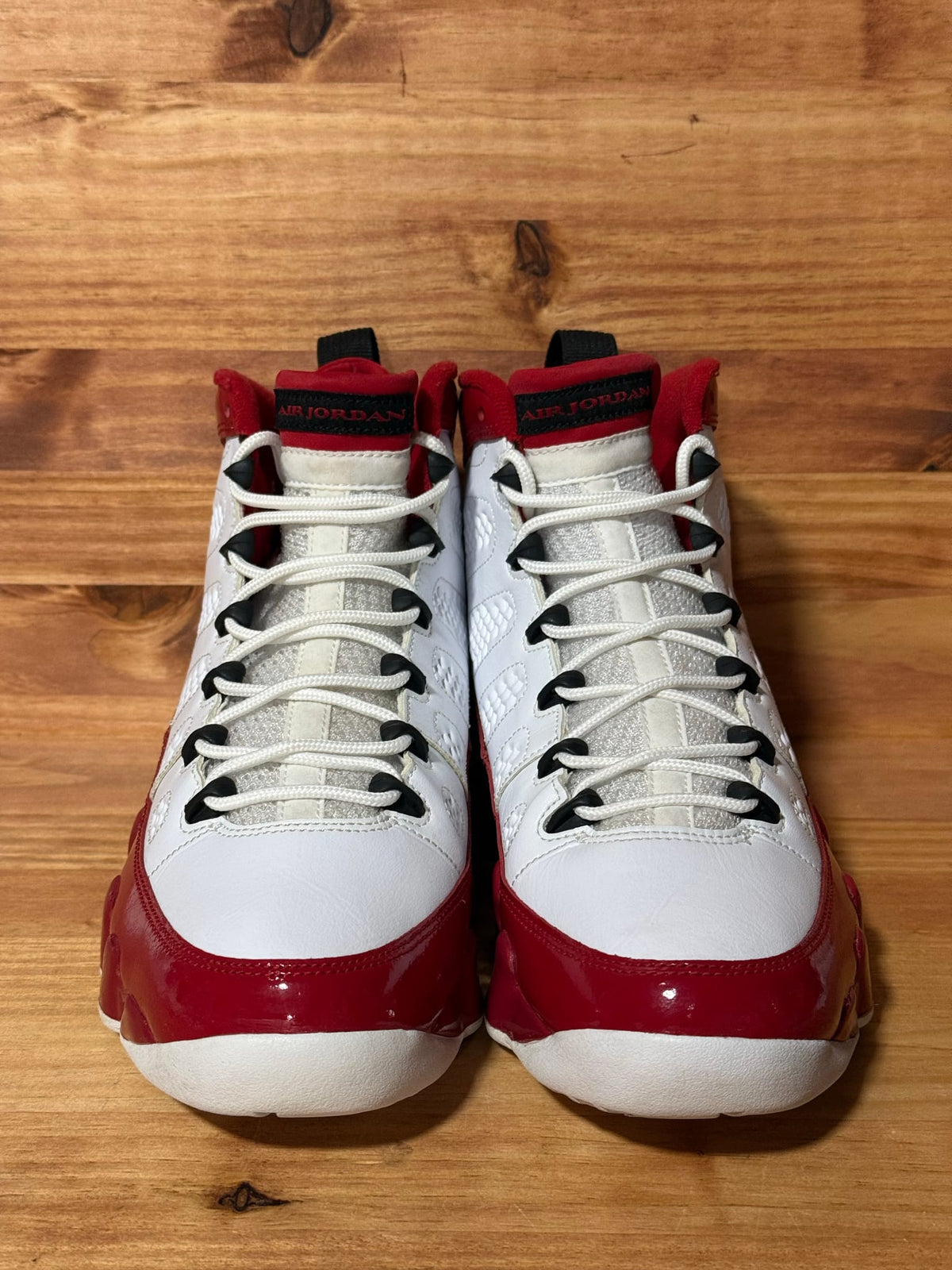 Jordan 9 Retro White Gym Red - Size 10.5