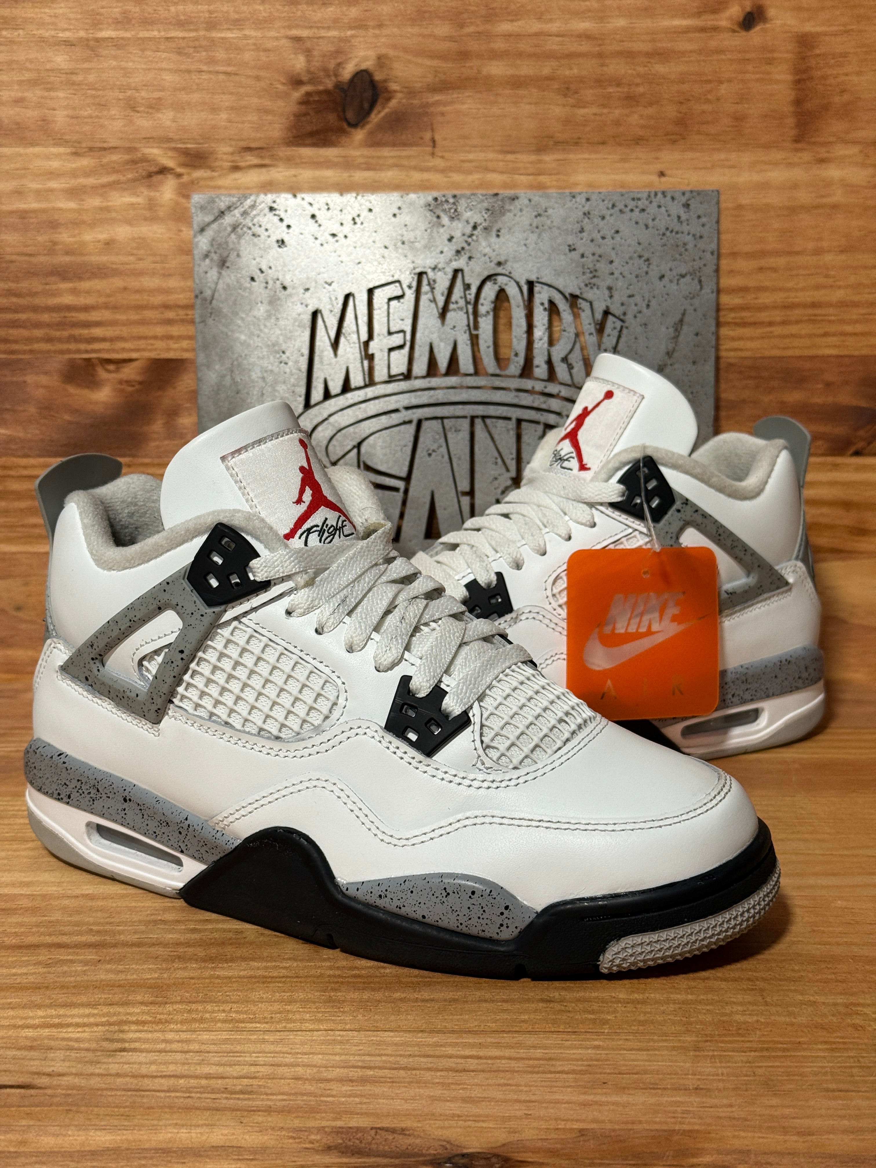Jordan 4 Retro White Cement (2025) (GS)