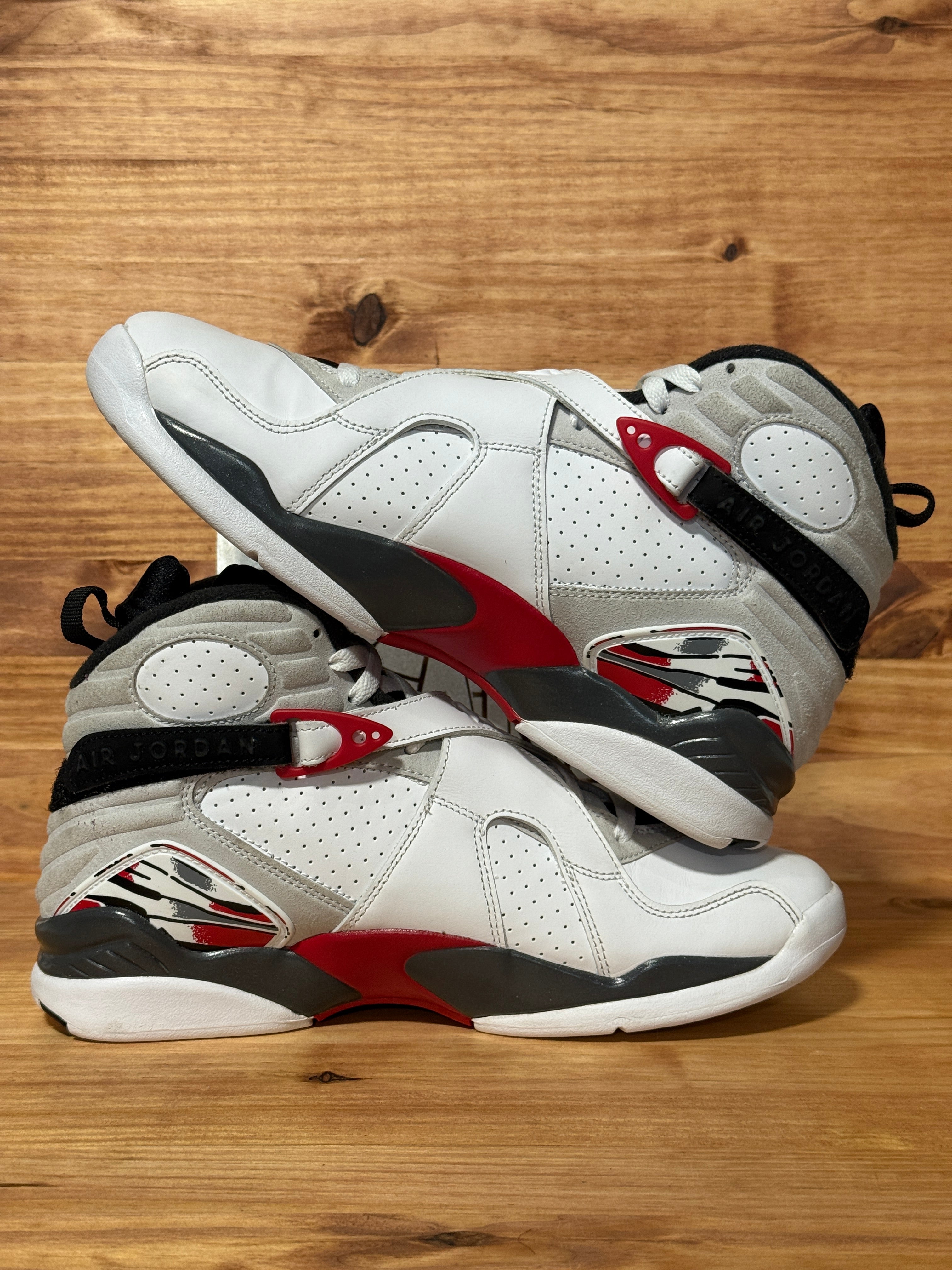 Jordan 8 Retro White True Red (2025)