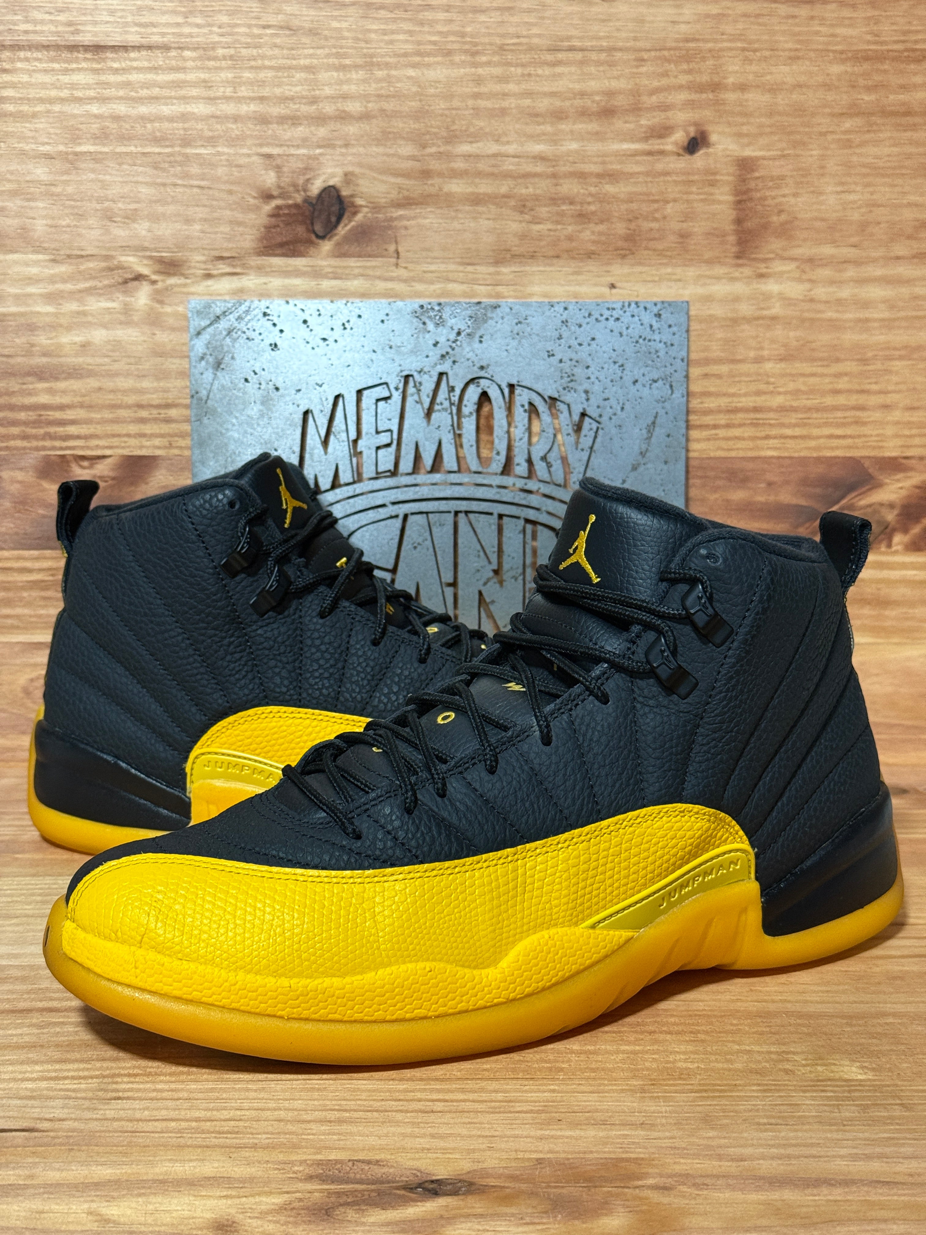 Jordan 12 Retro Black University Gold