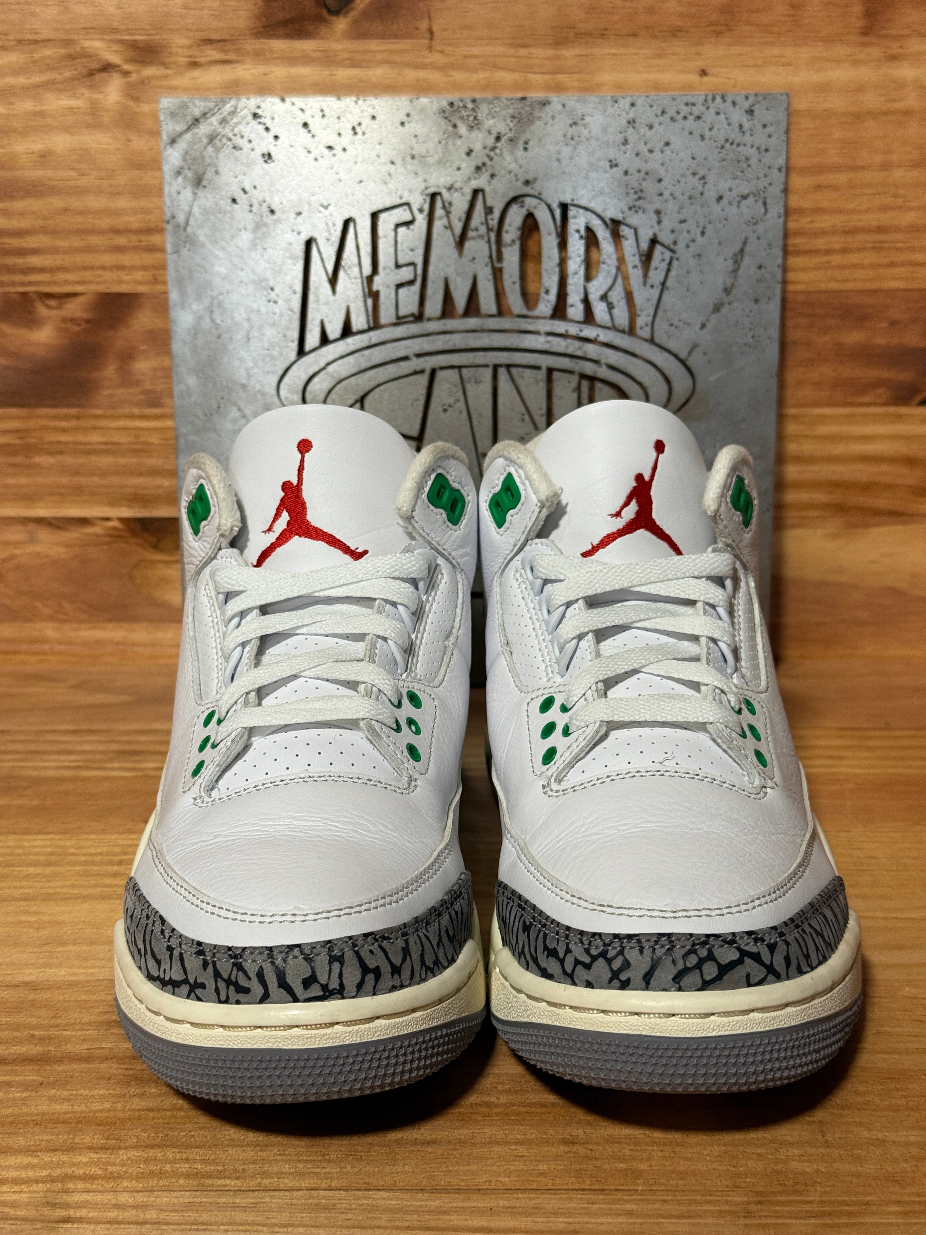 Jordan 3 Retro Lucky Green (Women's)
