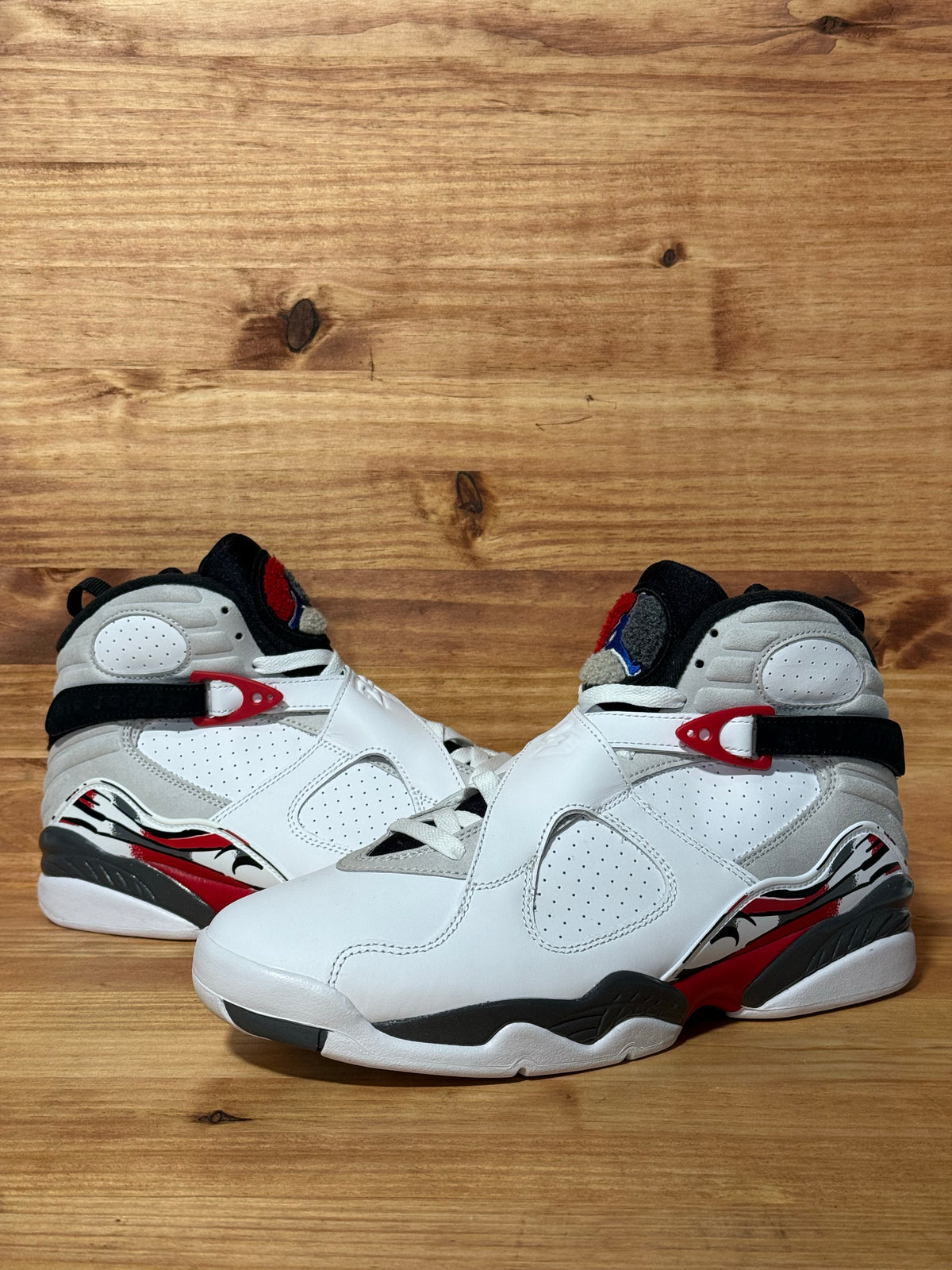 Jordan 8 Retro White True Red (2025)