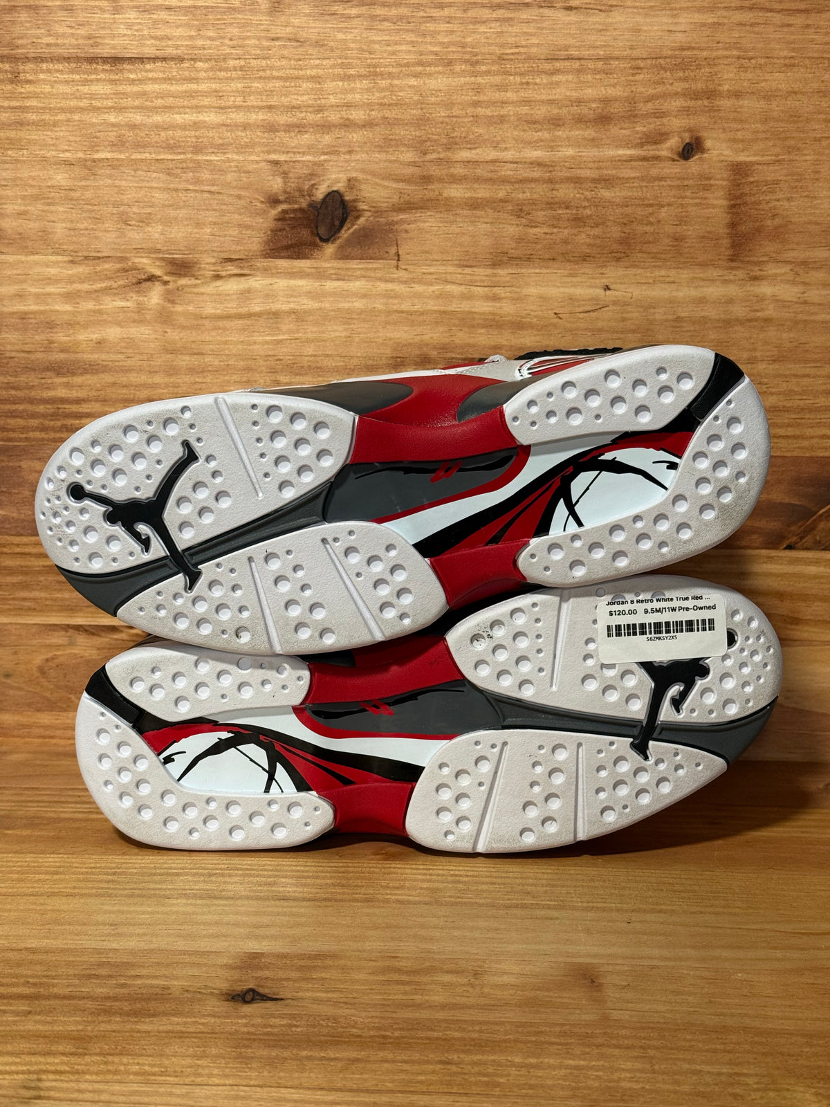 Jordan 8 Retro White True Red (2025)