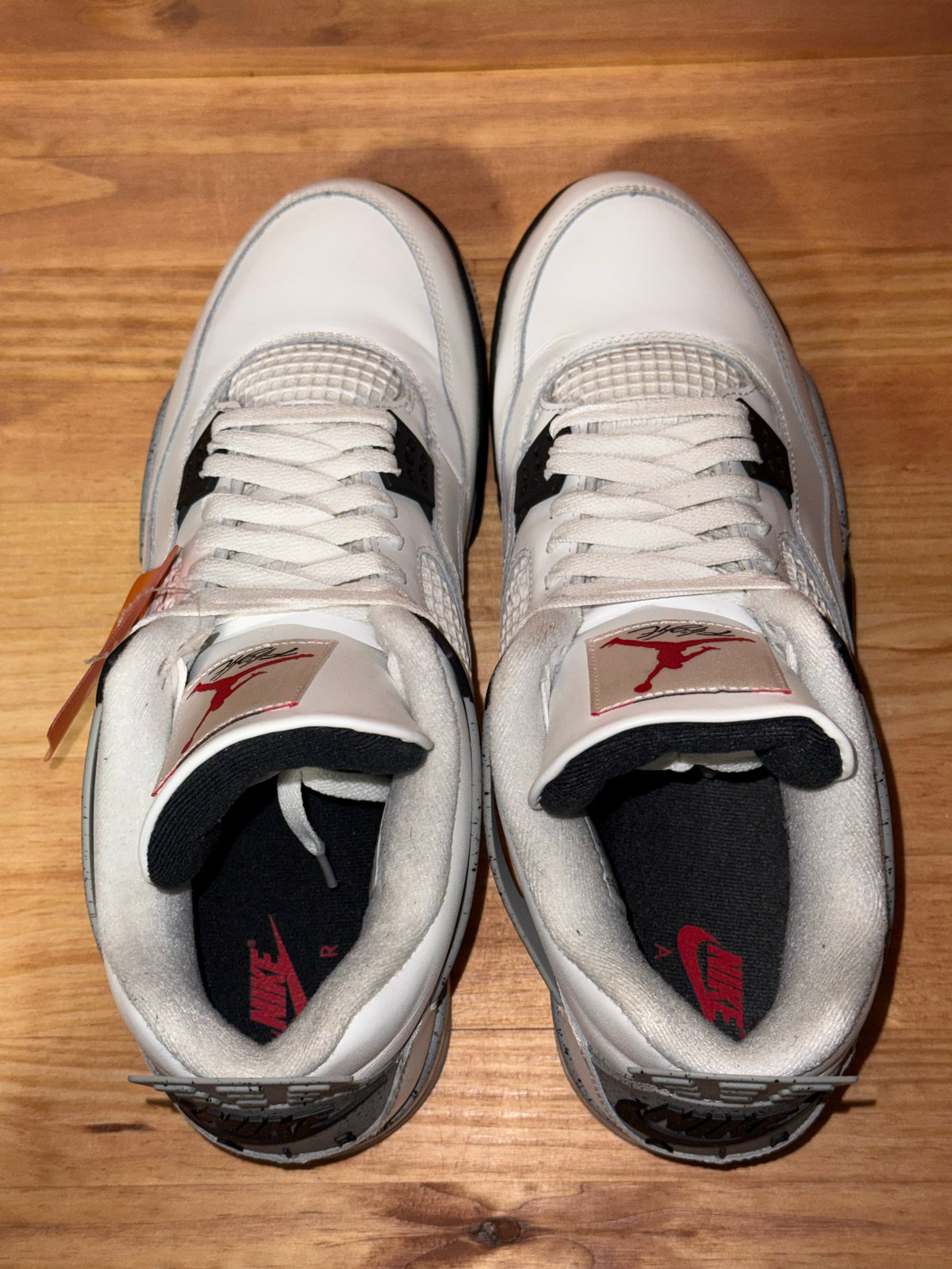 Jordan 4 Retro White Cement (2025) - Size 14