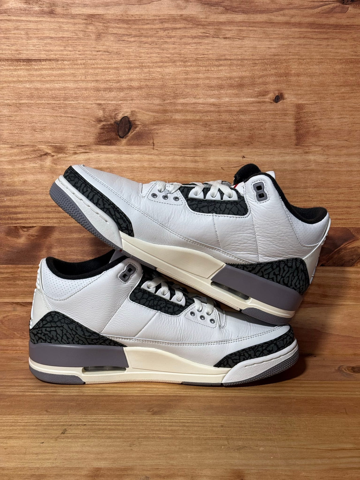 Jordan 3 Retro Cement Grey - Size 10