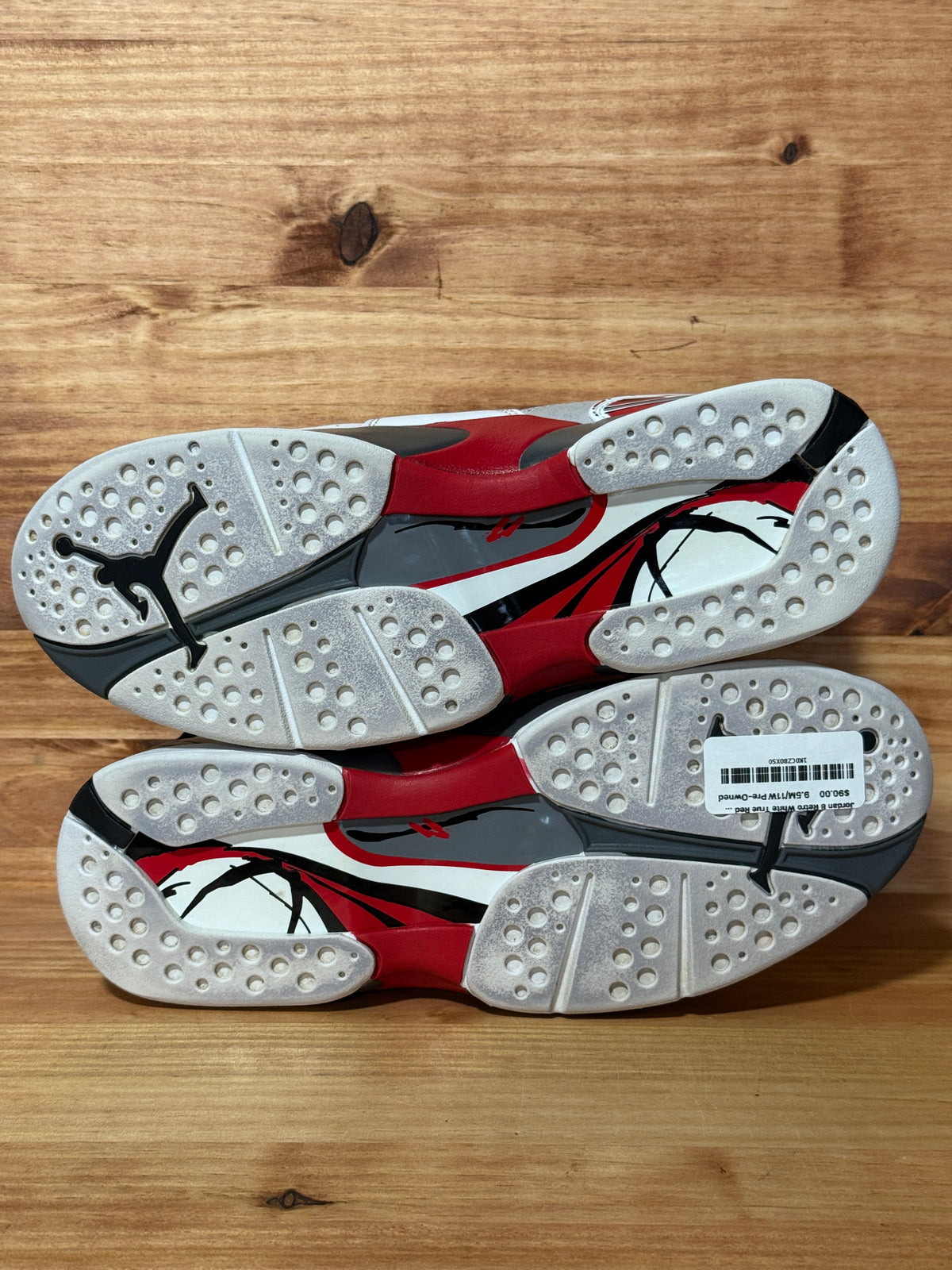 Jordan 8 Retro White True Red (2025)