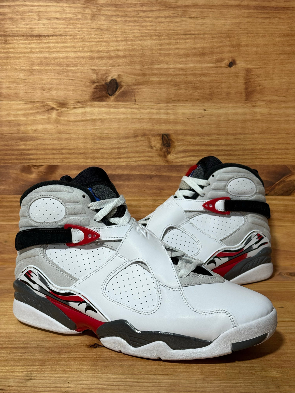 Jordan 8 Retro White True Red (2025)