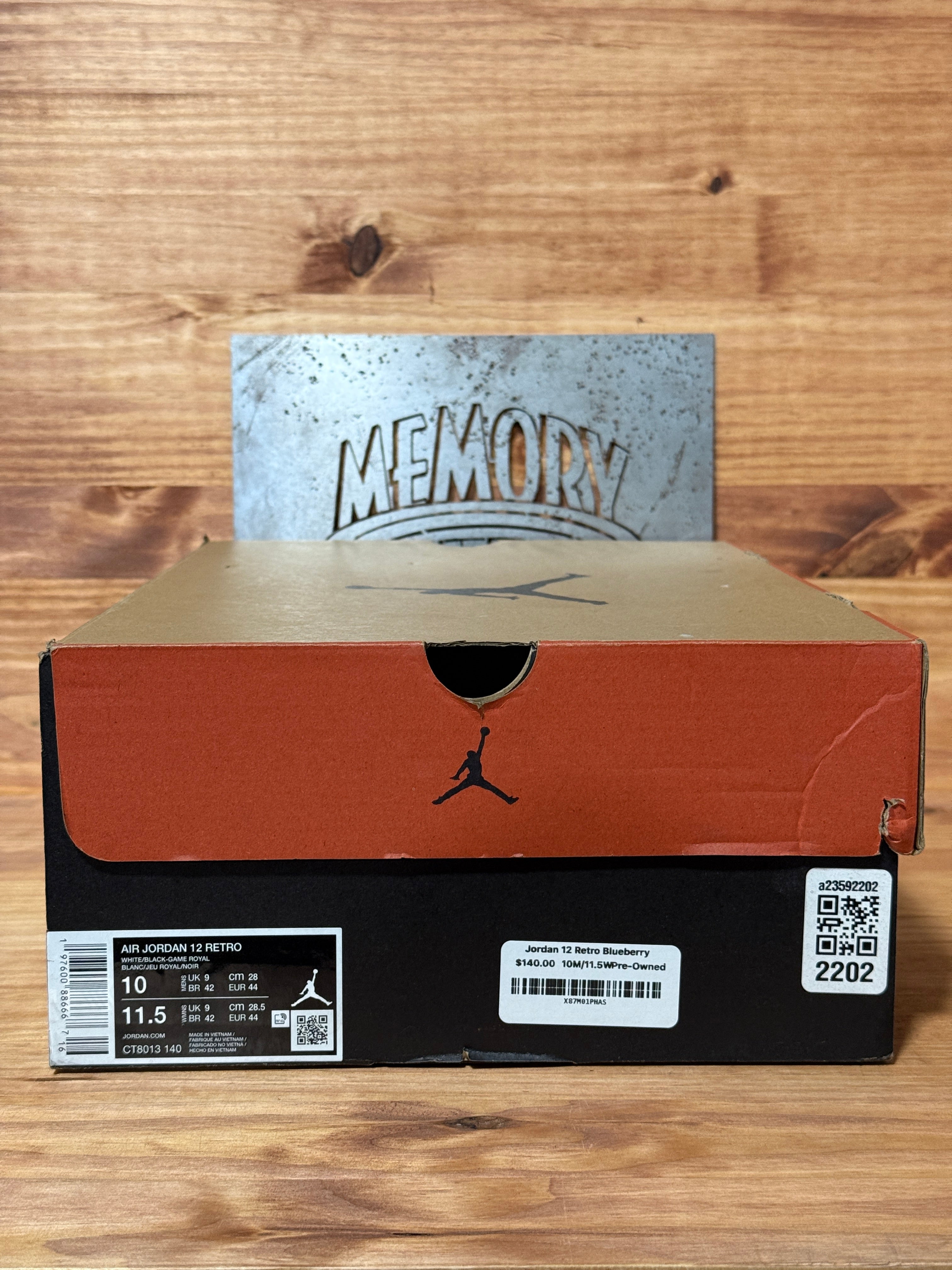 Jordan 12 Retro Blueberry