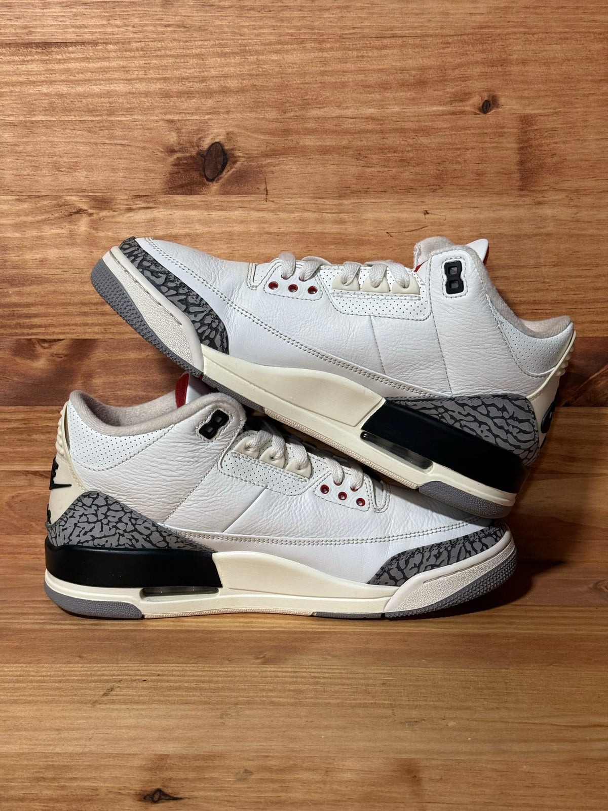 Jordan 3 Retro White Cement Reimagined - Size 9.5