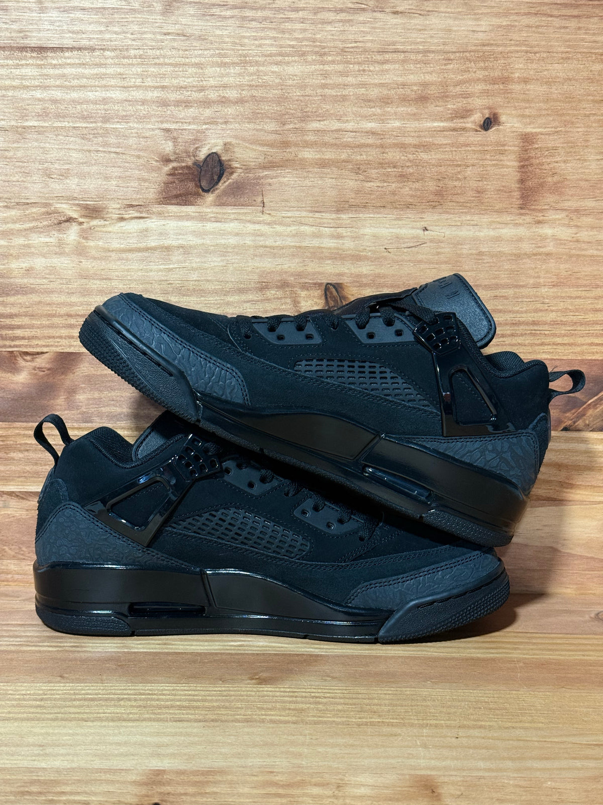 Jordan Spizike Low Black Cat