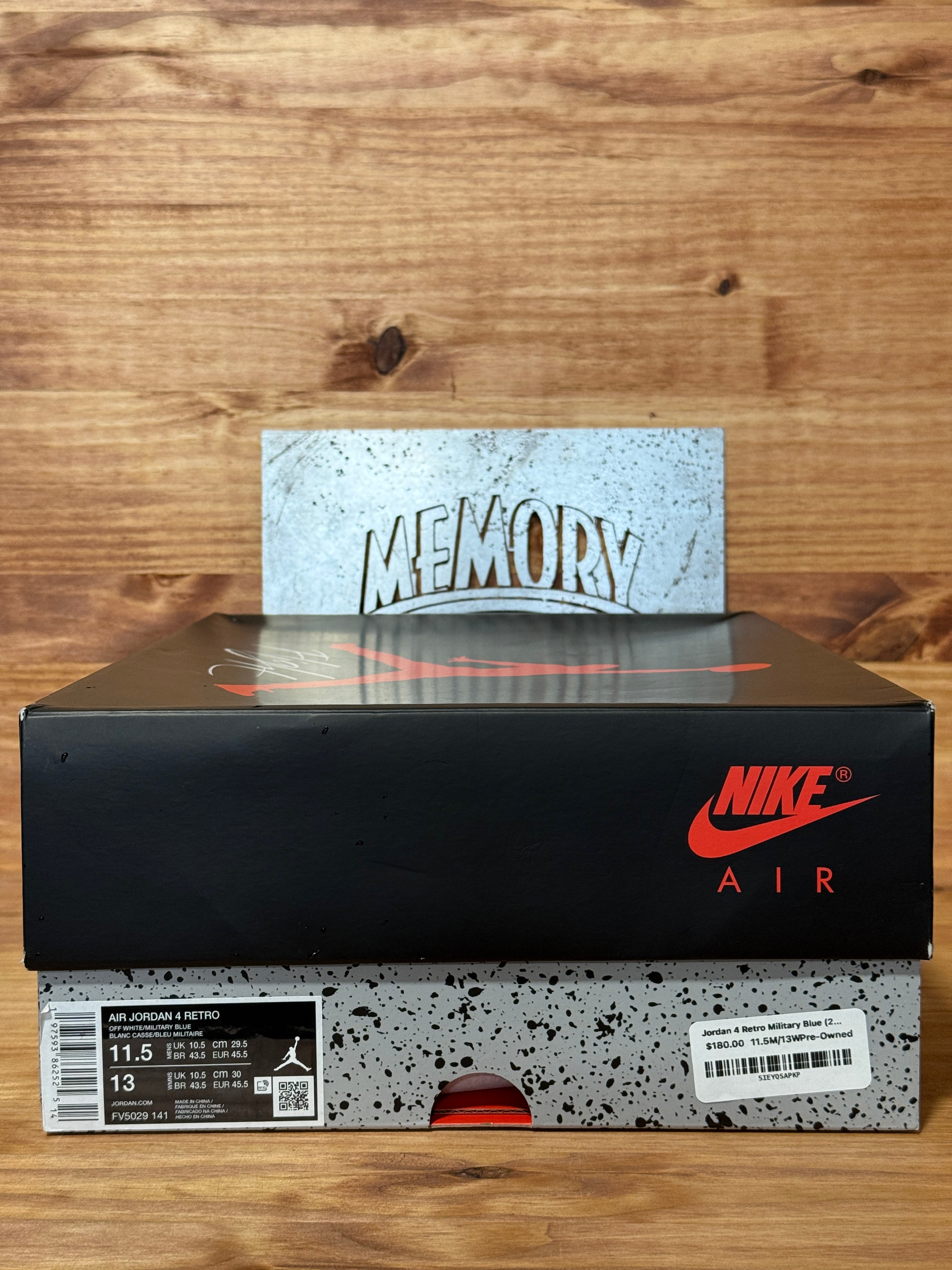 Jordan 4 Retro Military Blue (2024)
