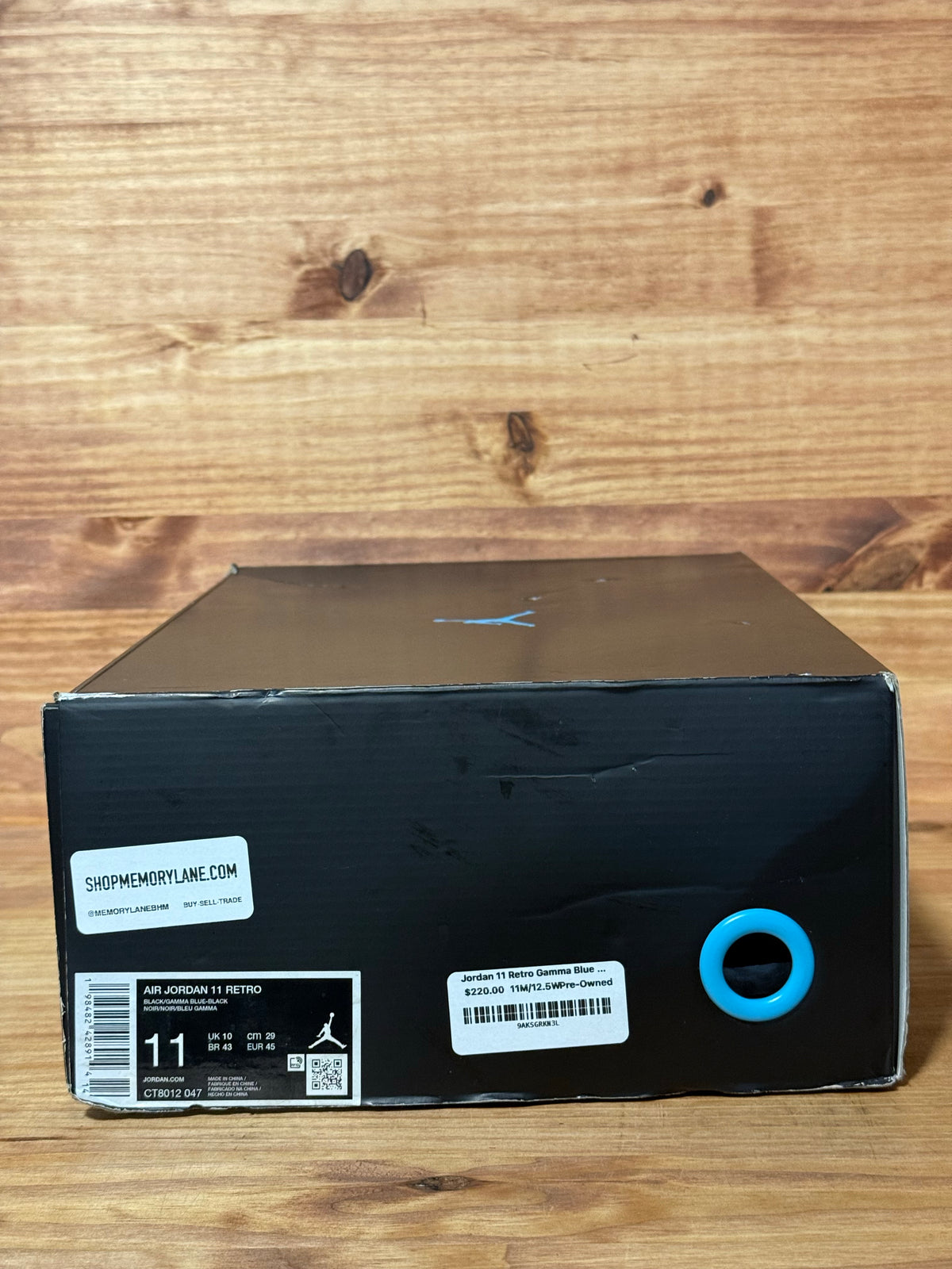 Jordan 11 Retro Gamma Blue (2025)