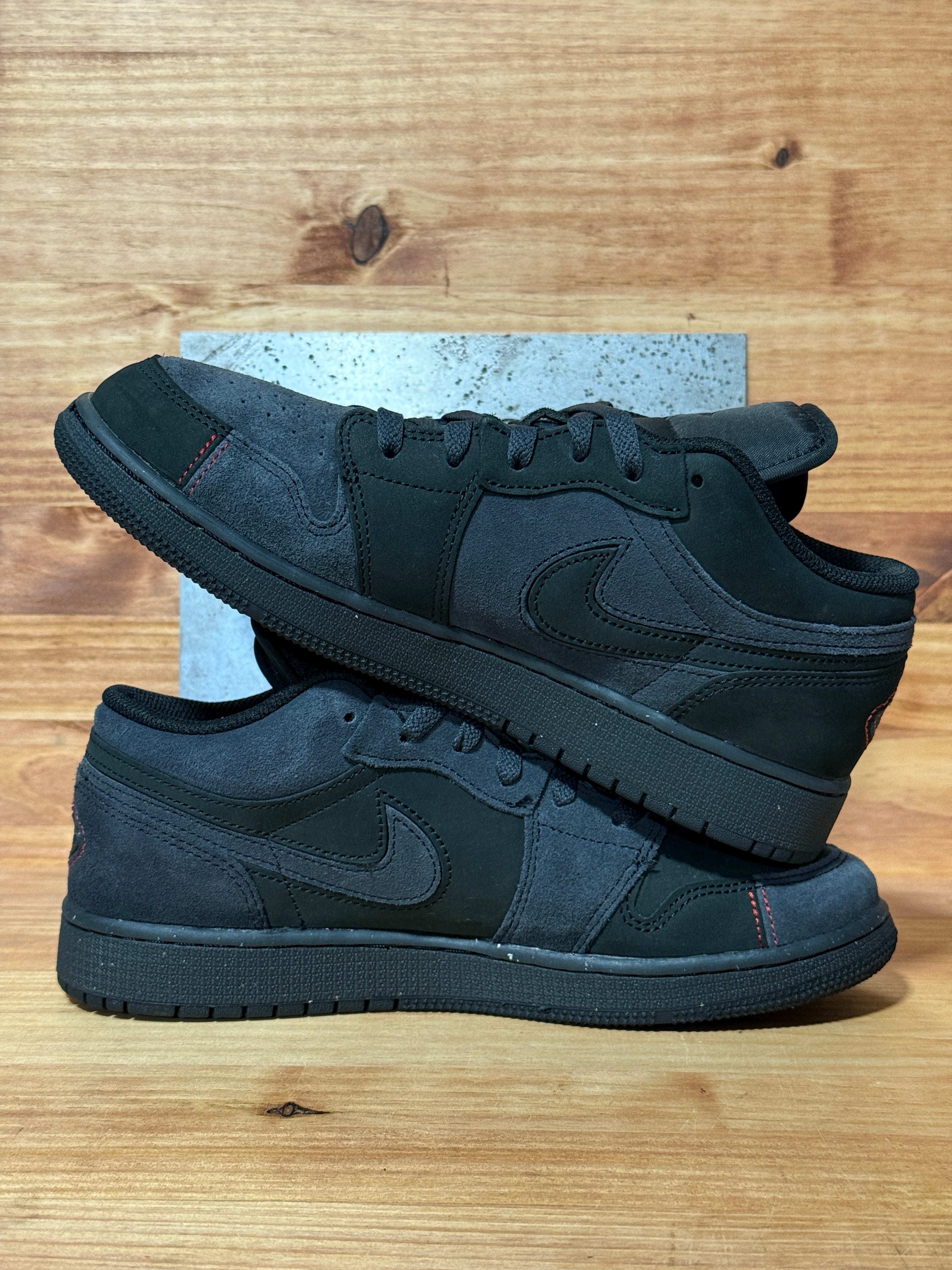 Jordan 1 Low SE Craft Dark Smoke Red (GS)