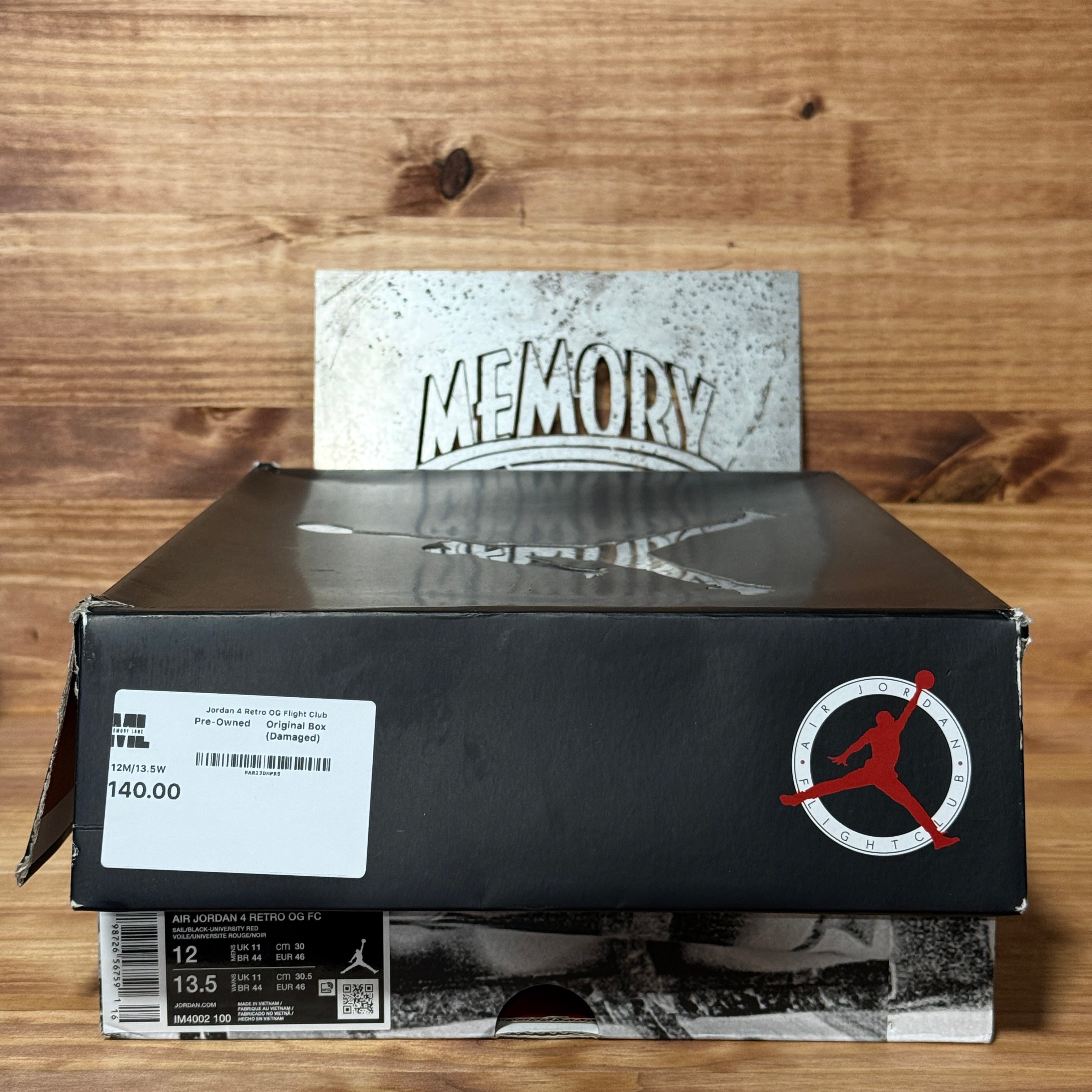 Jordan 4 Retro OG Flight Club