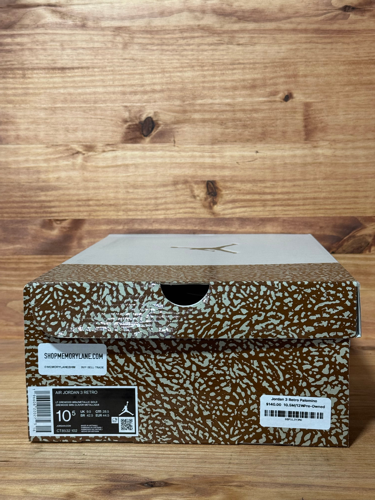Jordan 3 Retro Palomino