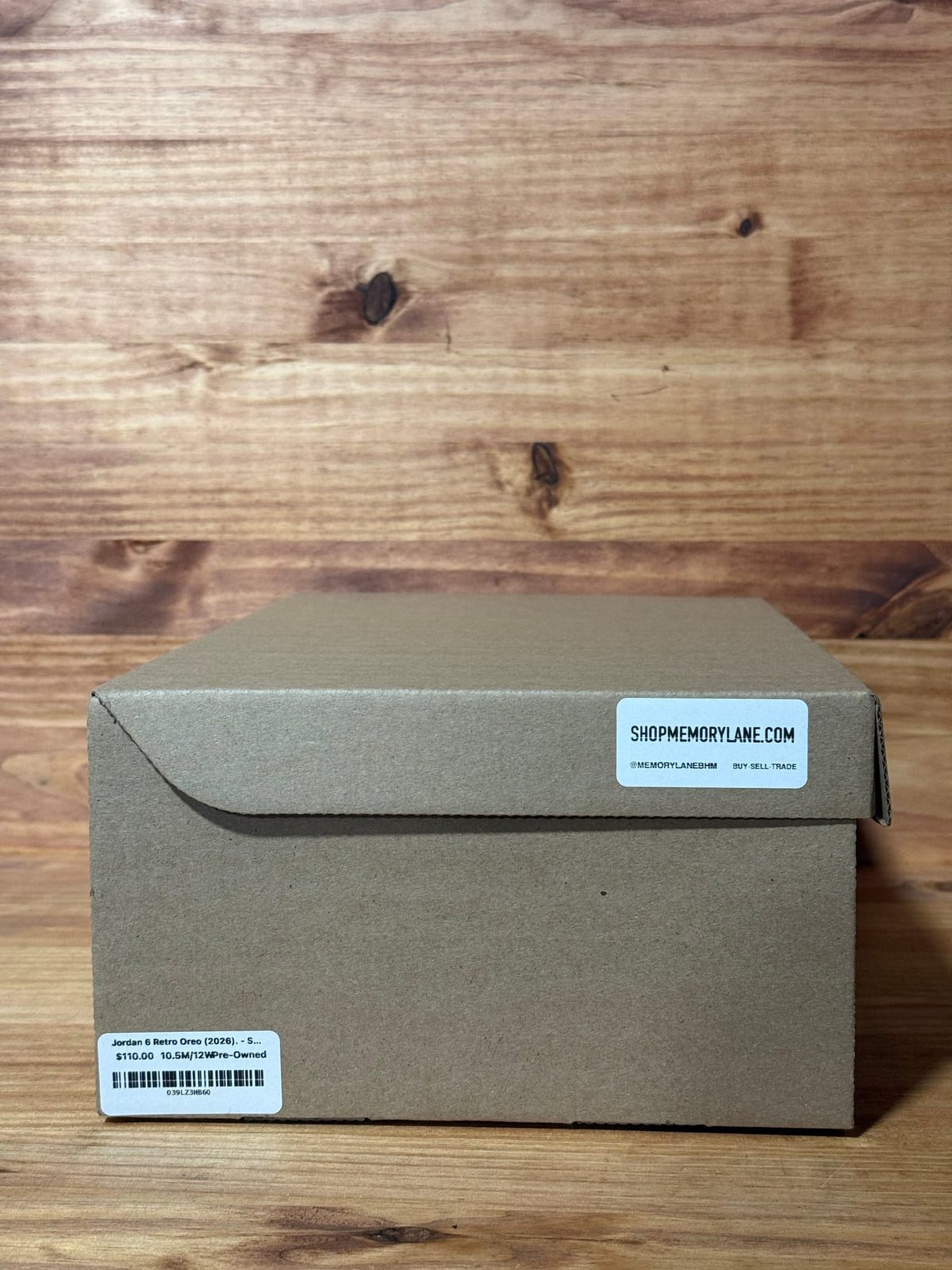 Jordan 6 Retro Oreo (2026). - Size 10.5