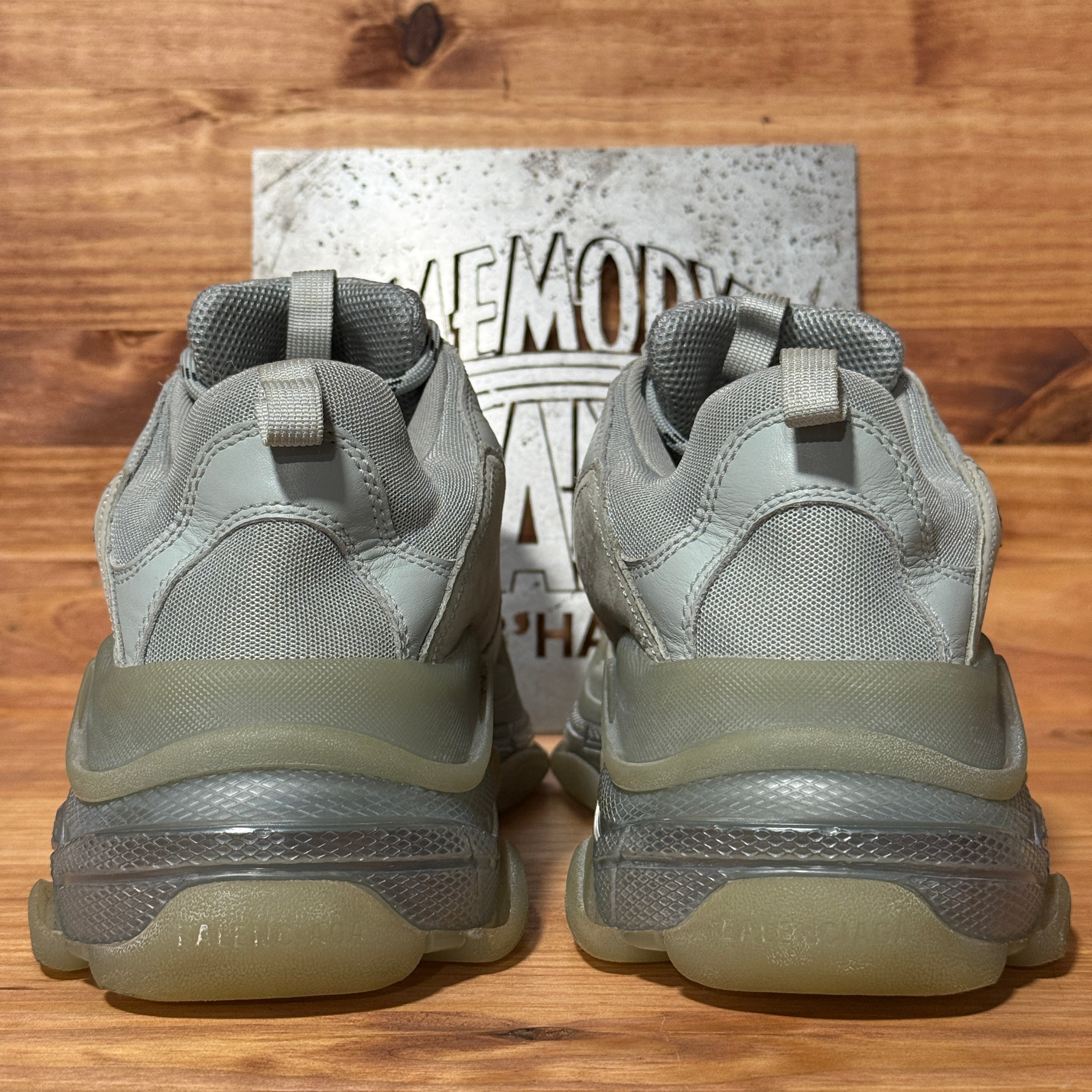 Balenciaga Triple S Clear Sole Gray