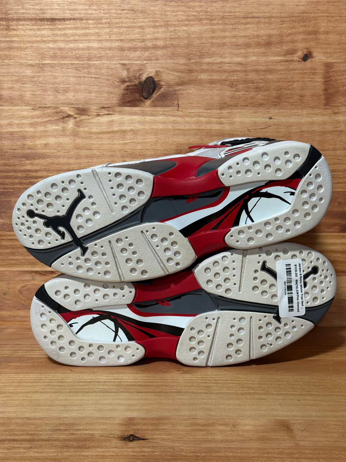 Jordan 8 Retro White True Red (2025)