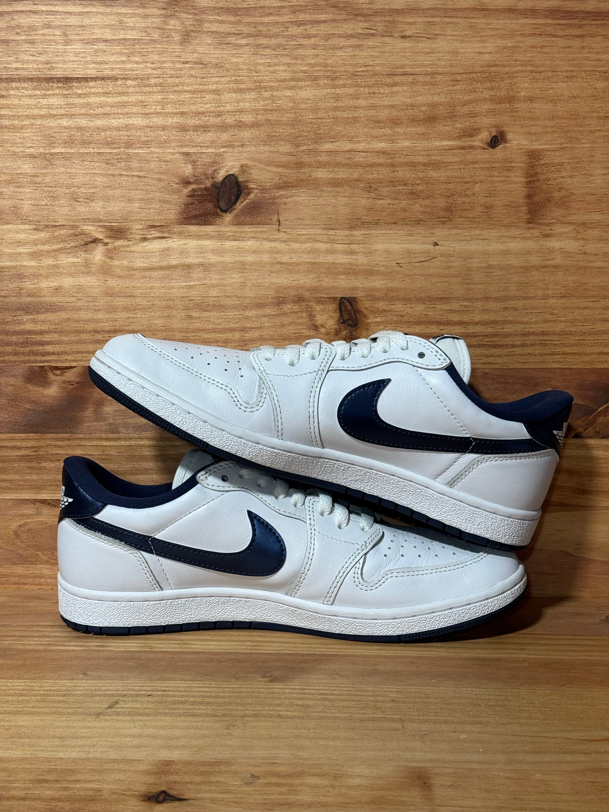 Jordan 1 Retro Low '85 Metallic Blue - Size 10
