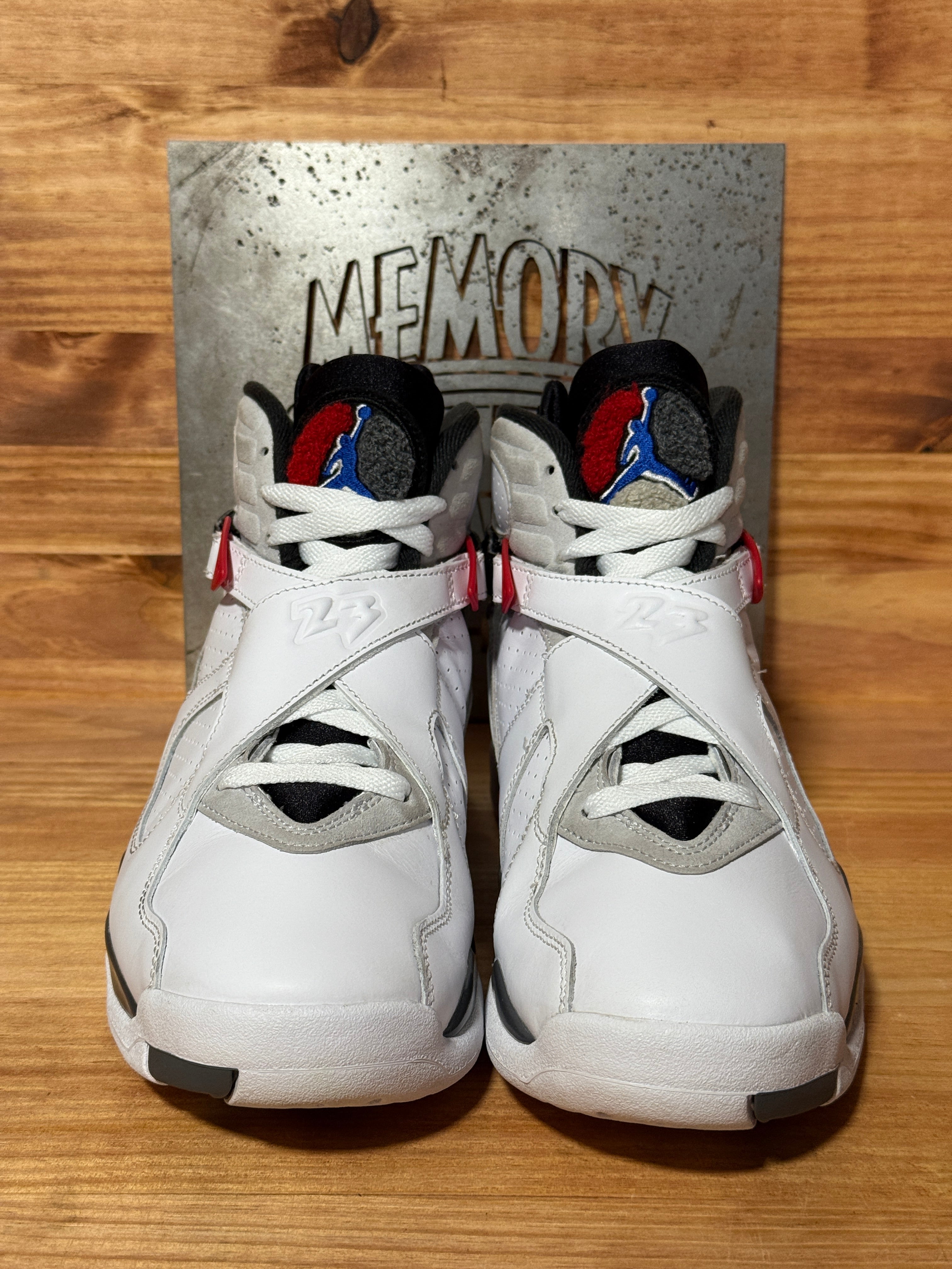 Jordan 8 Retro White True Red (2025)