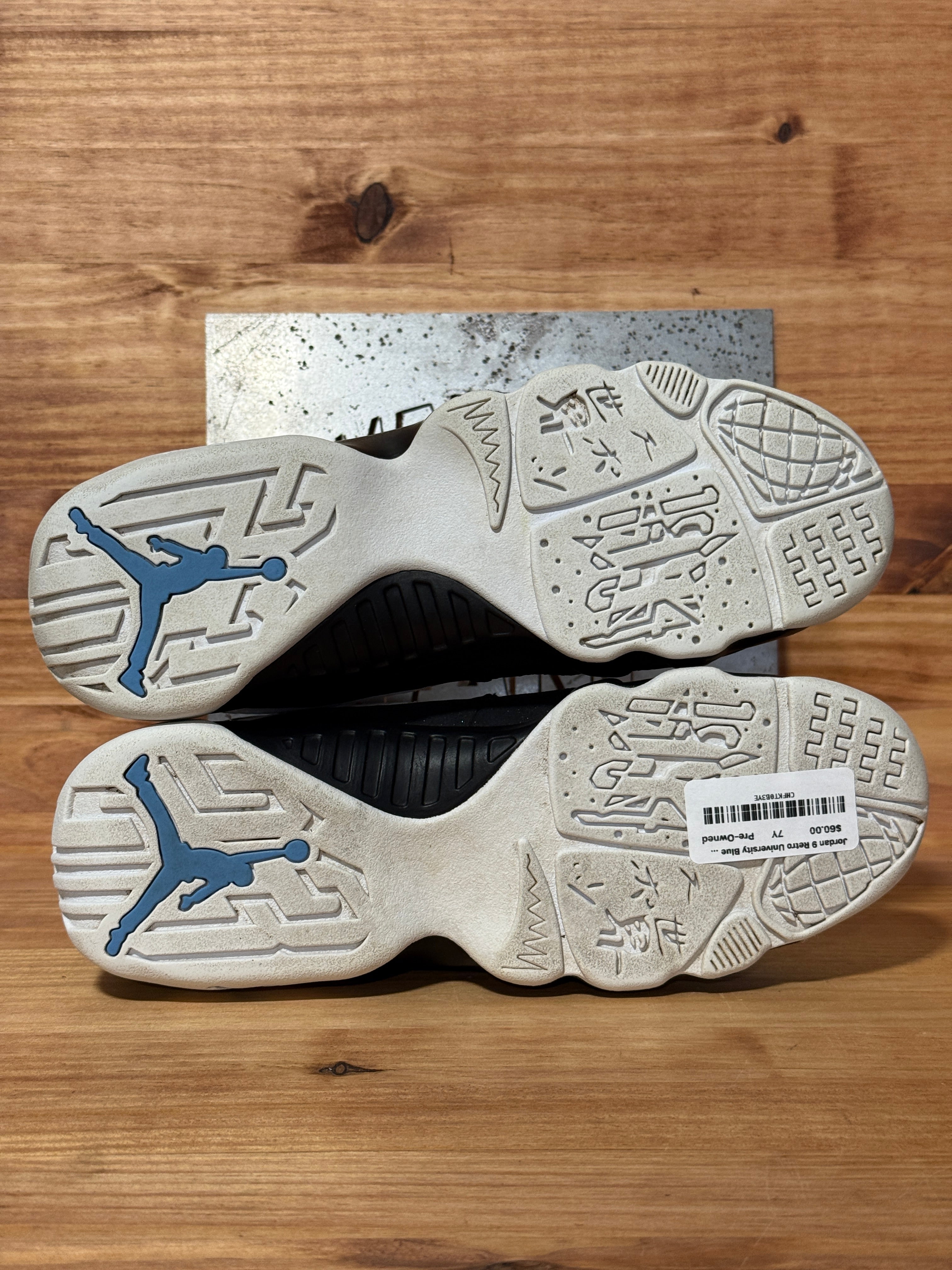 Jordan 9 Retro University Blue (GS)
