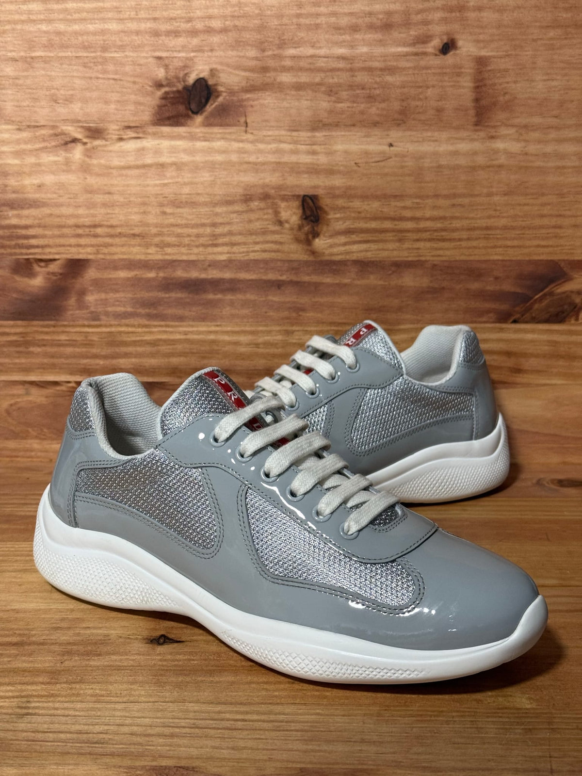 Prada America's Cup Pearl Silver - Size 8