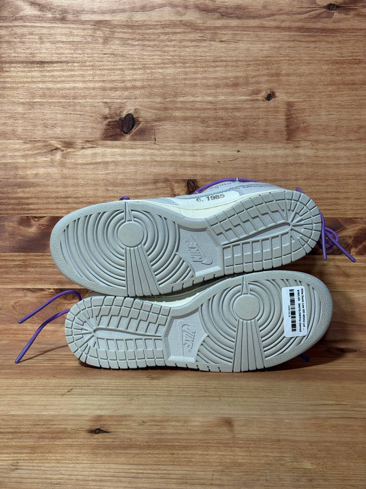Nike Dunk Low Off-White Lot 47