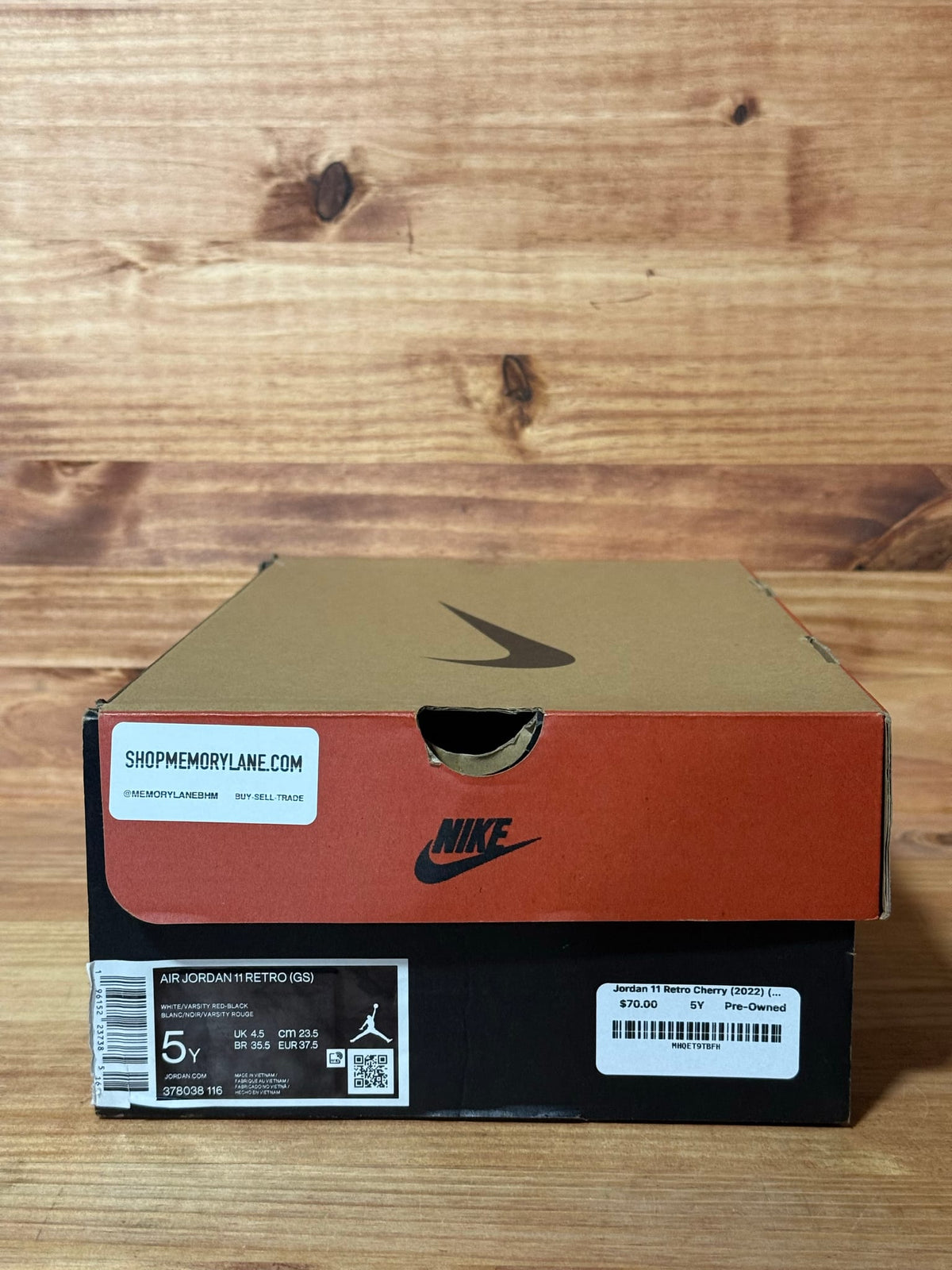 Jordan 11 Retro Cherry (2022) (GS) - Size 5Y