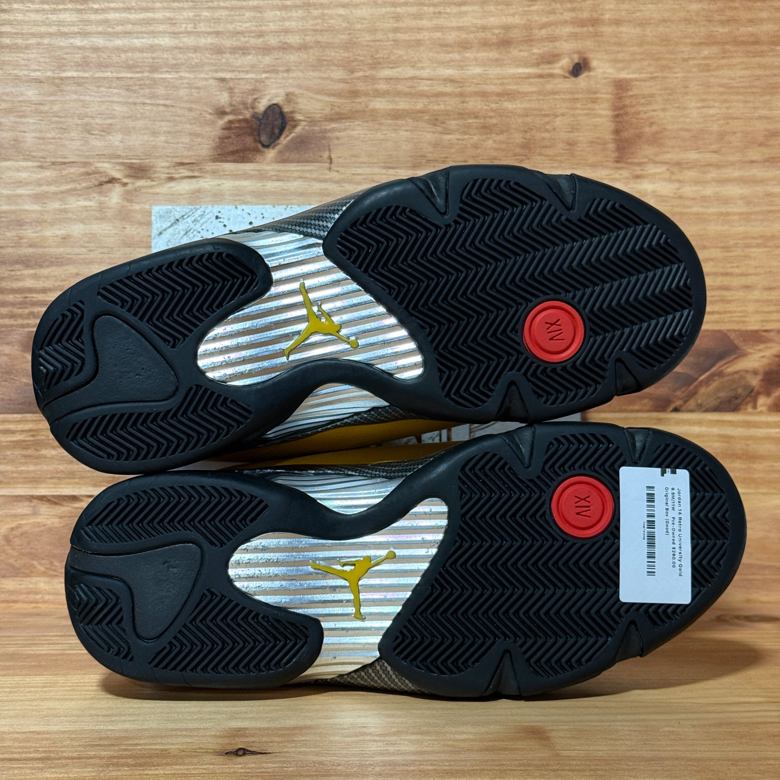 Jordan 14 Retro University Gold