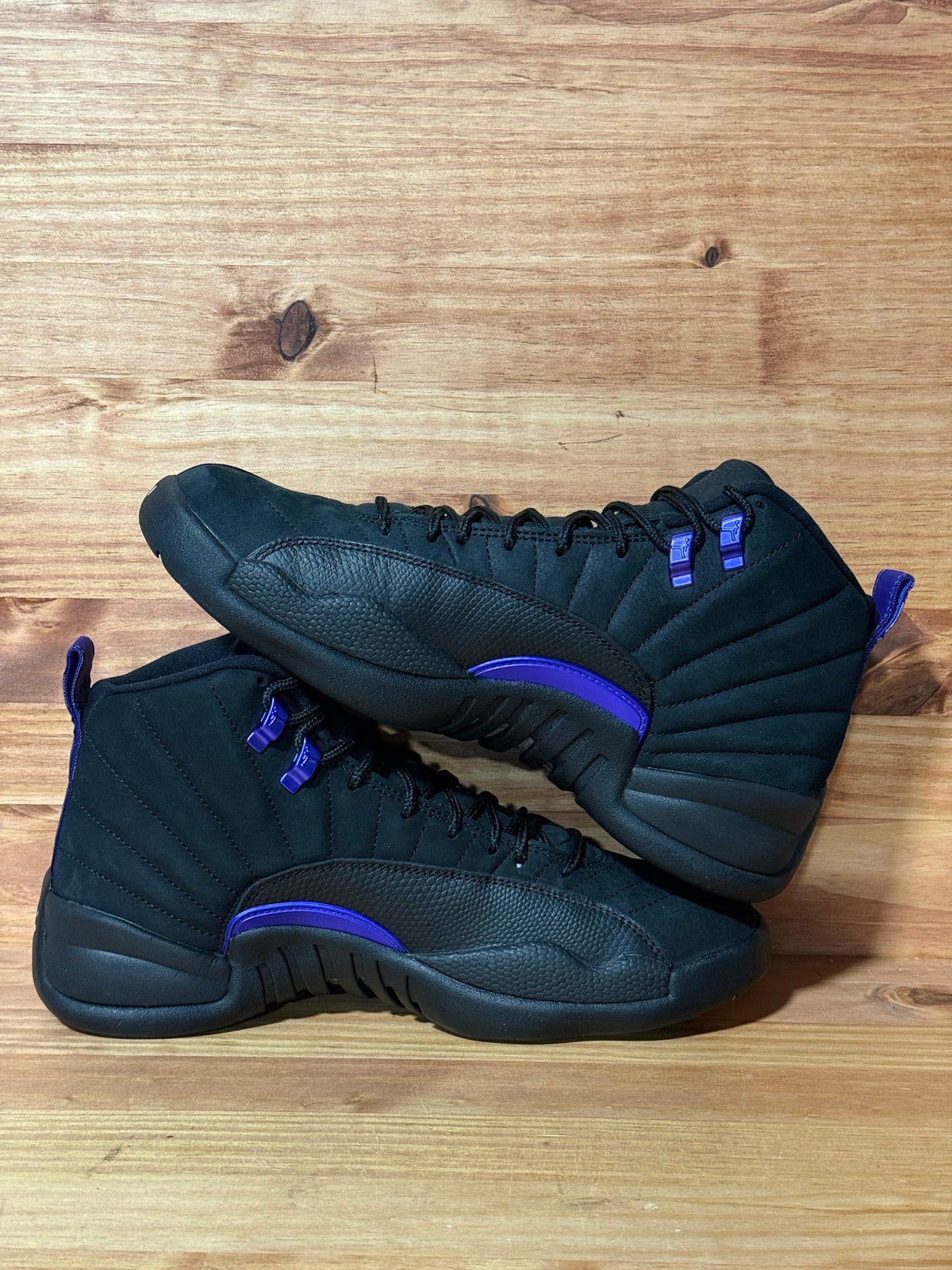 Jordan 12 Retro Black Dark Concord - Size 9