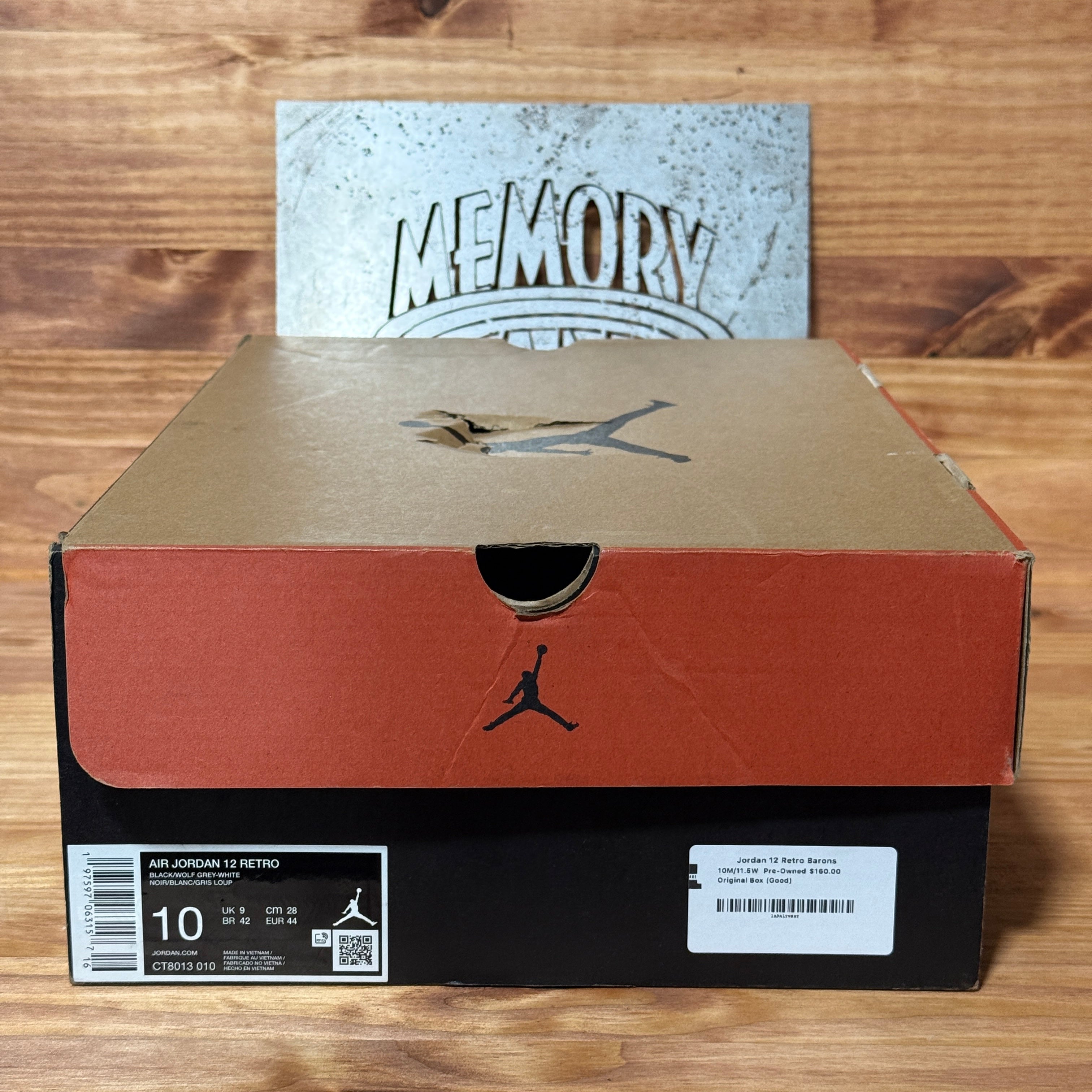Jordan 12 Retro Barons