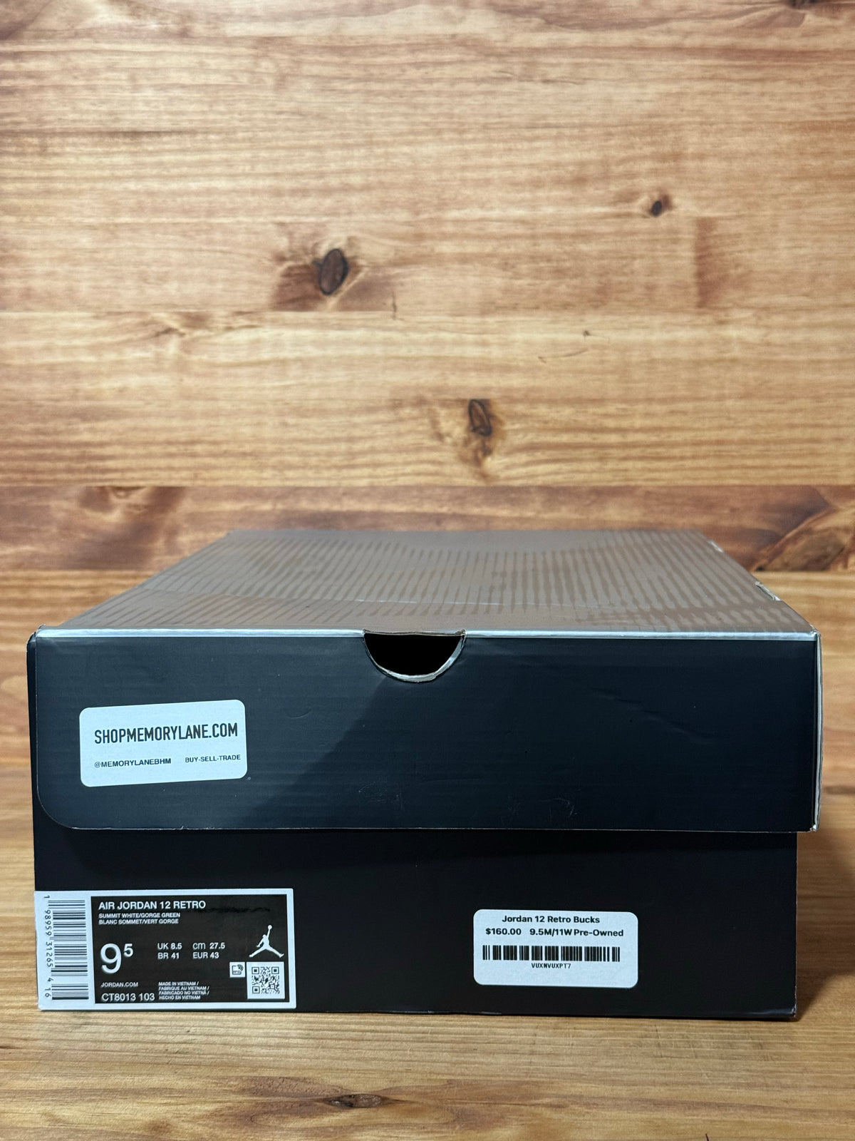 Jordan 12 Retro Bucks