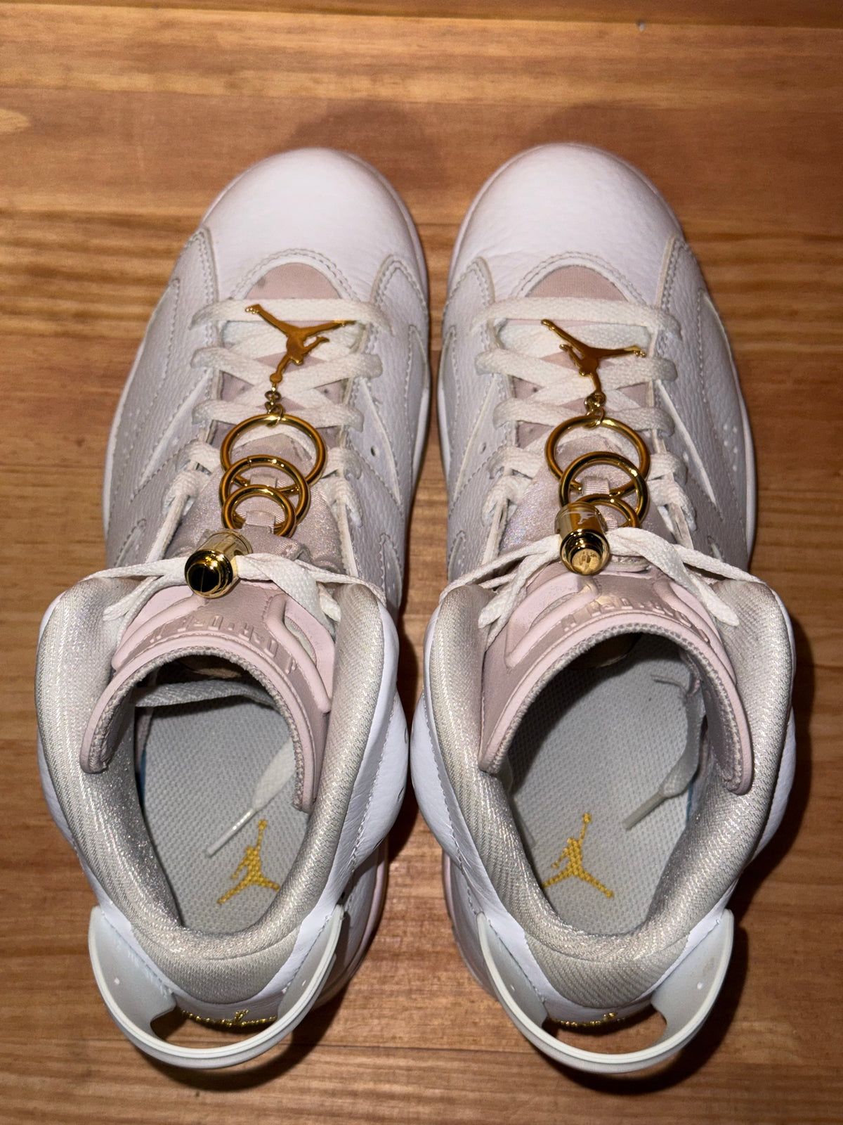 Jordan 6 Retro Gold Hoops (Women's)