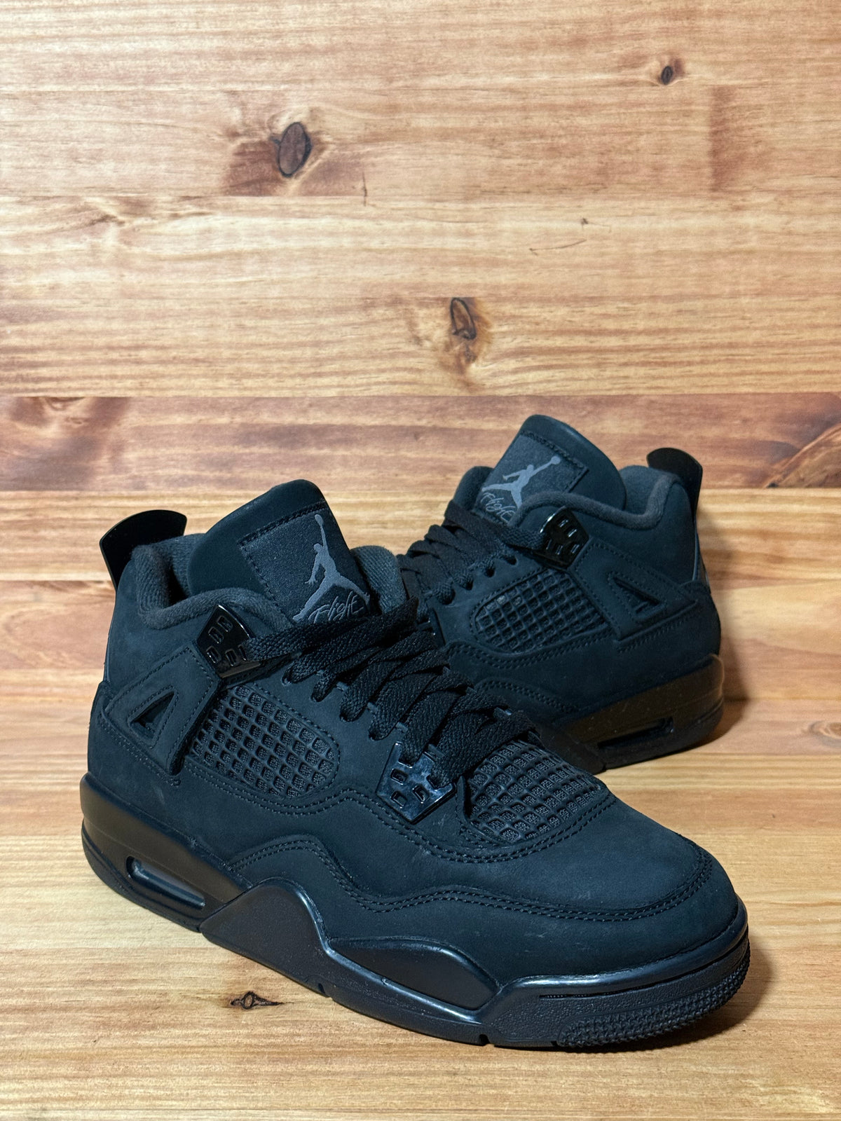 Jordan 4 Retro Black Cat (2025) (GS) - Size 6Y