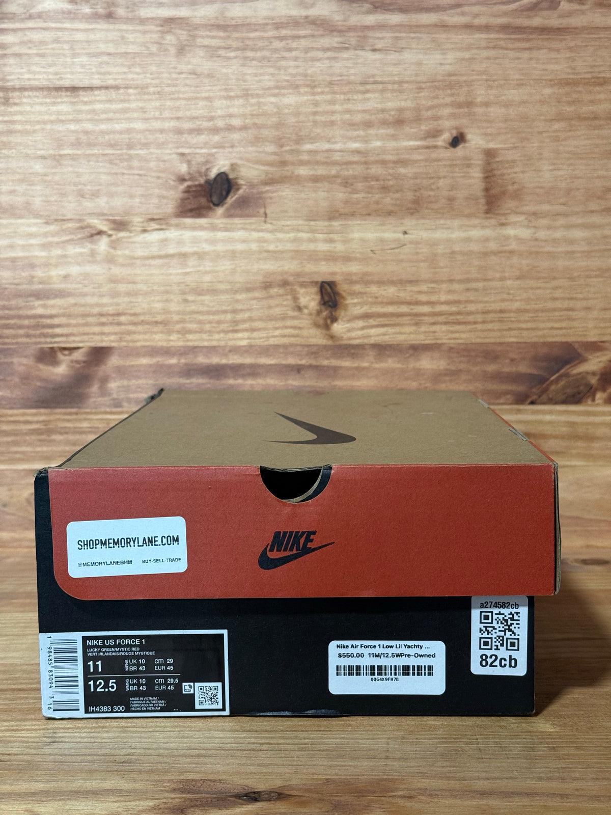 Nike Air Force 1 Low Lil Yachty Concrete Boys Lucky Green - Size 11