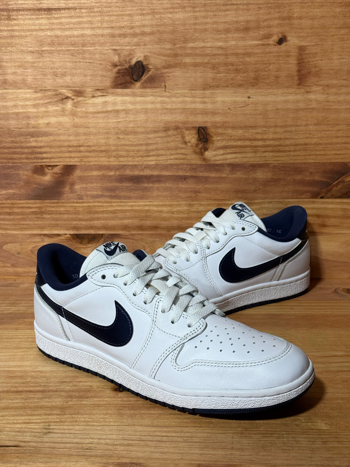 Jordan 1 Retro Low '85 Metallic Blue - Size 10