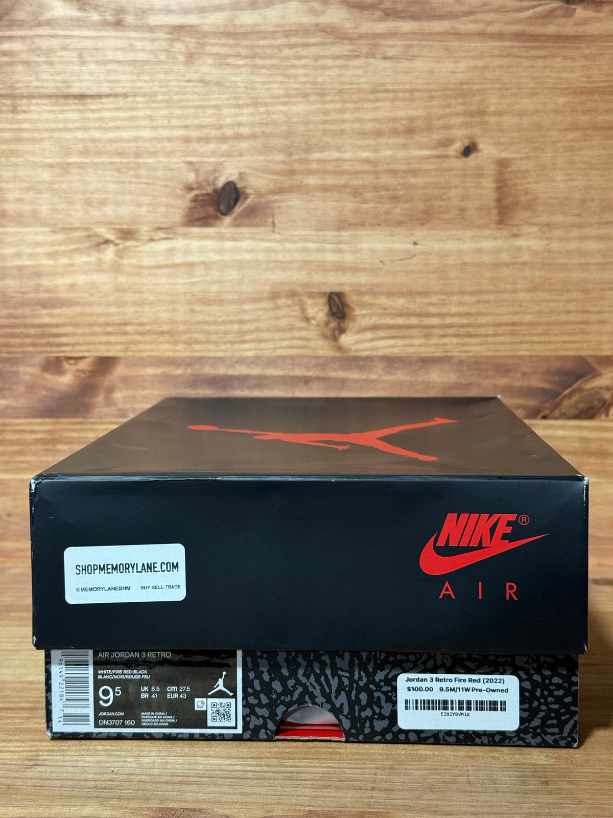 Jordan 3 Retro Fire Red (2022)